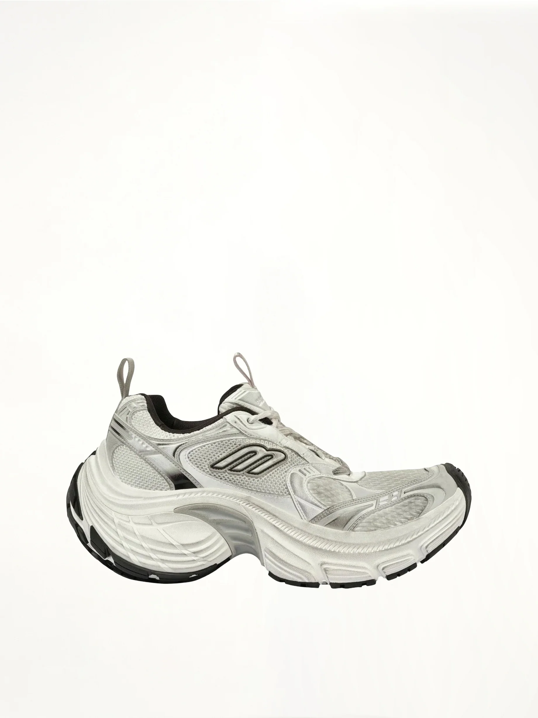 10XL Sneaker in White/Black/Grey