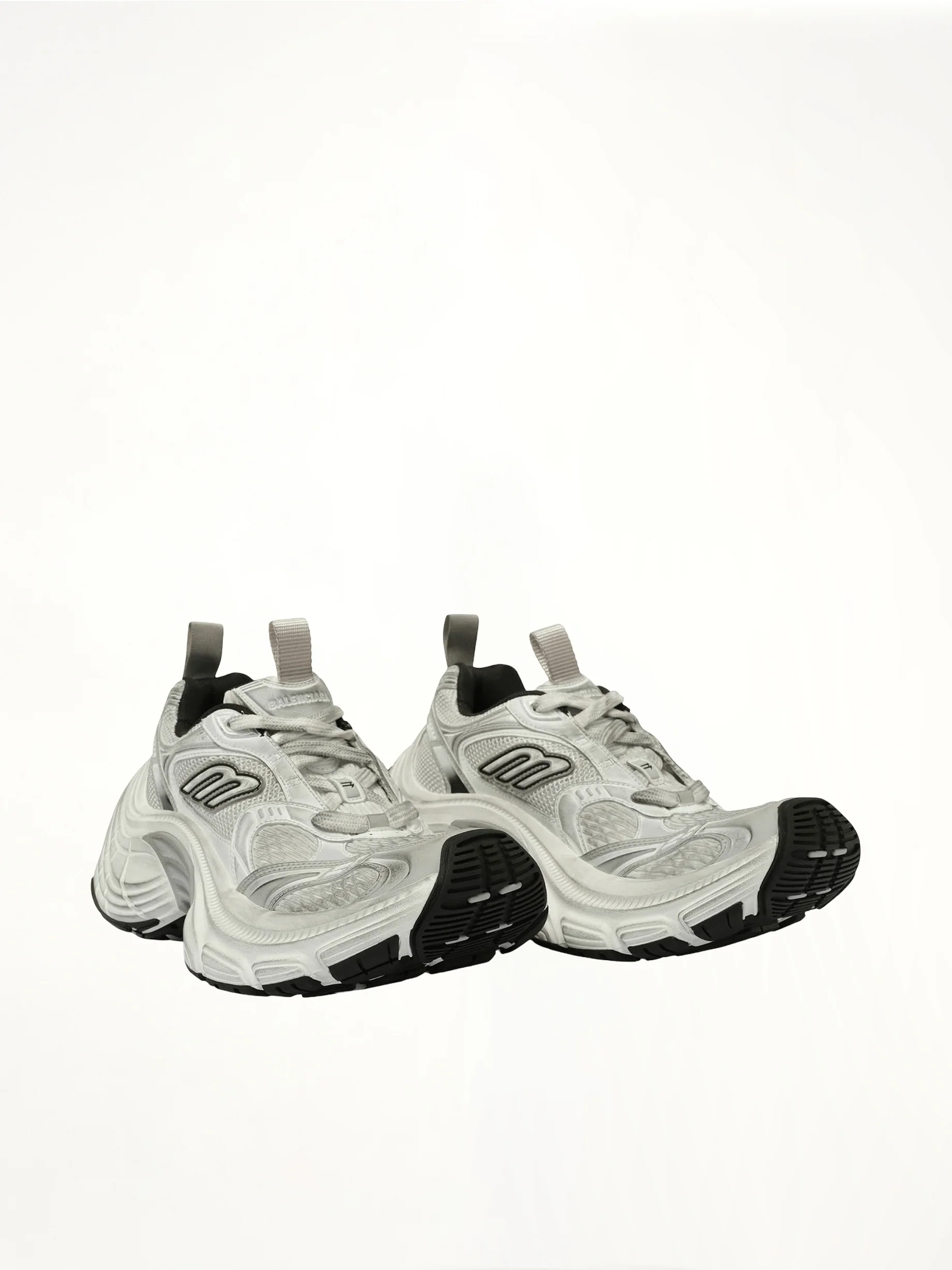 10XL Sneaker in White/Black/Grey - Image 2