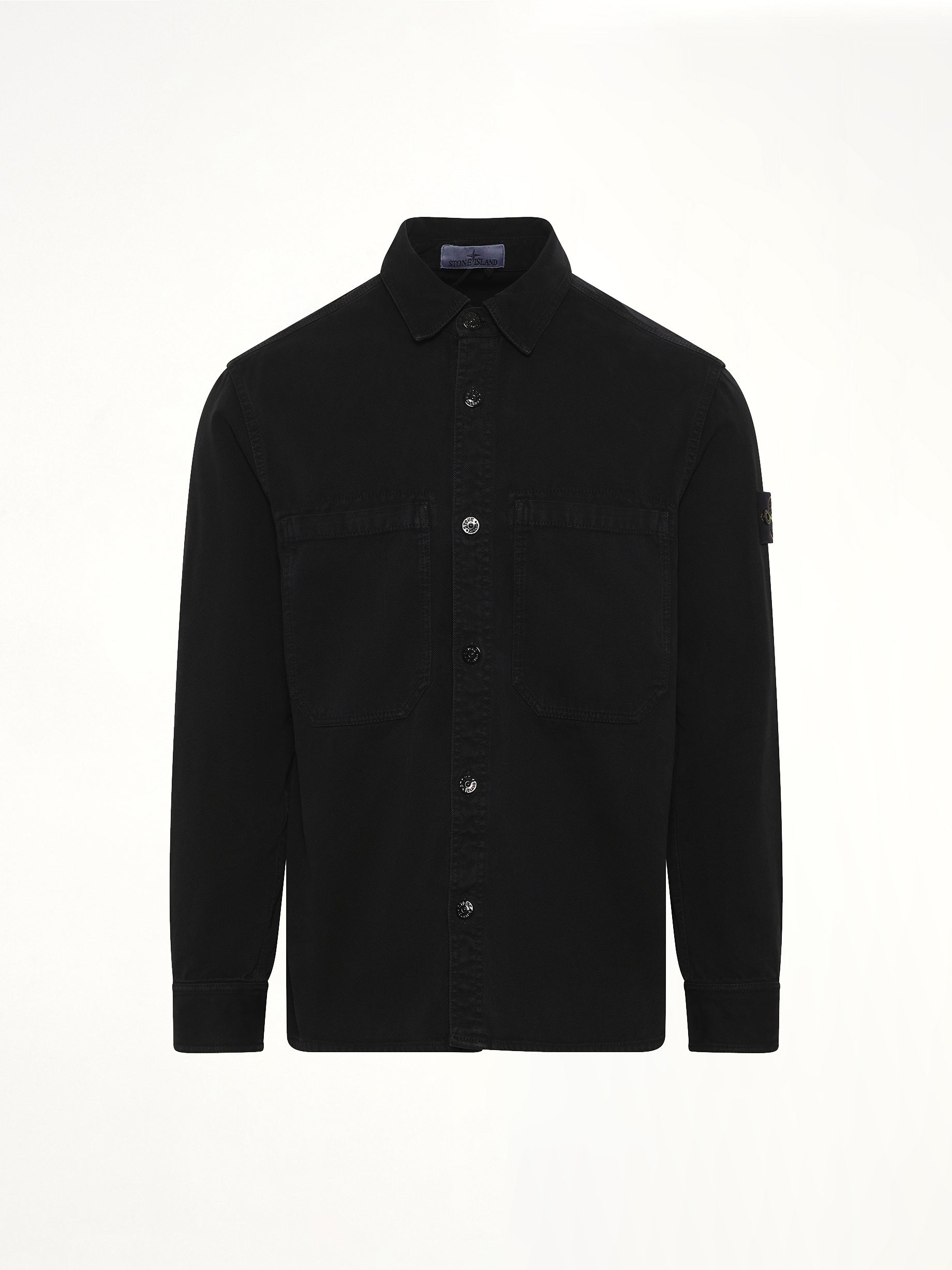 120000 Overshirt in Black - Image 2
