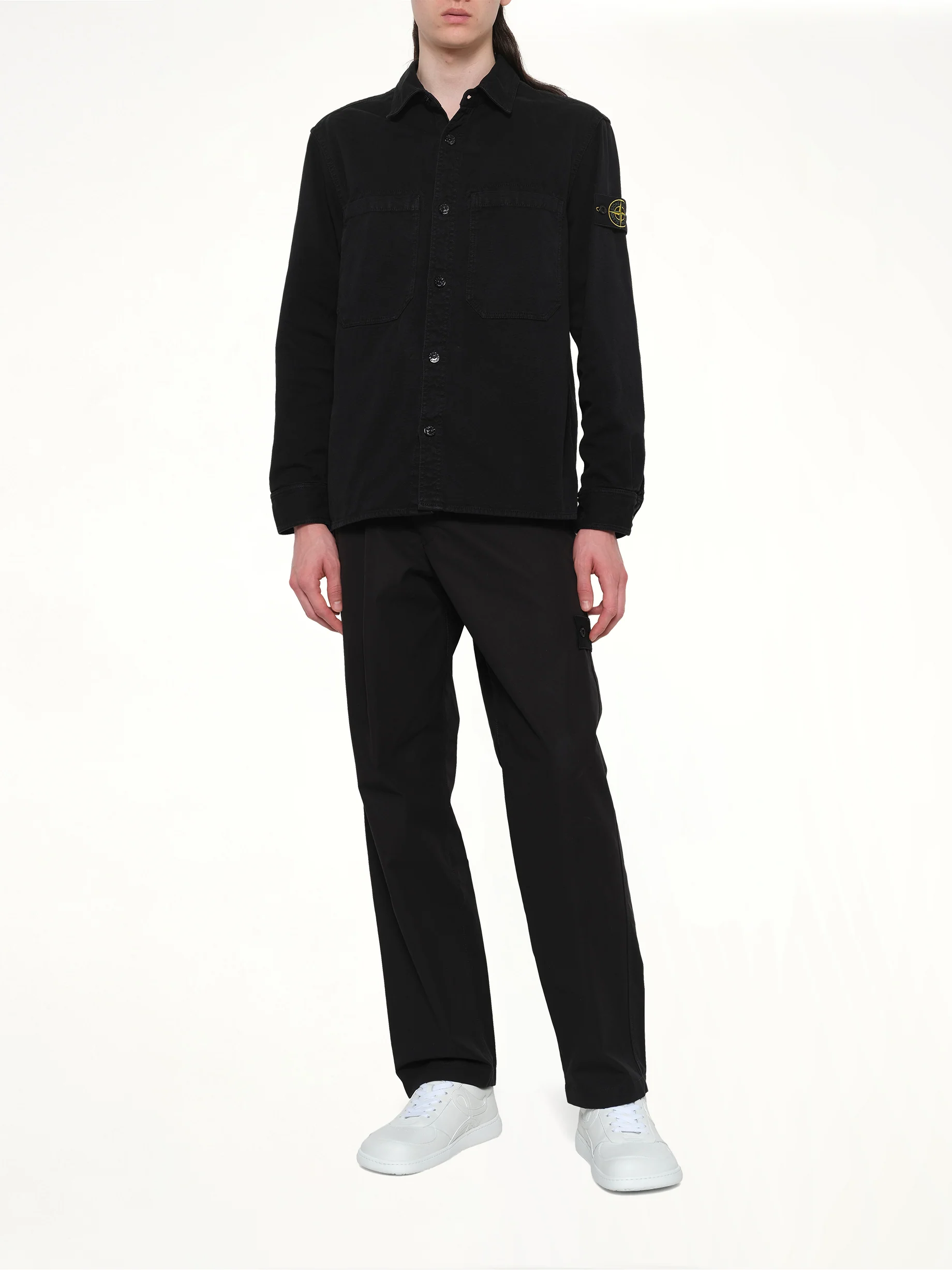 120000 Overshirt in Black - Image 4