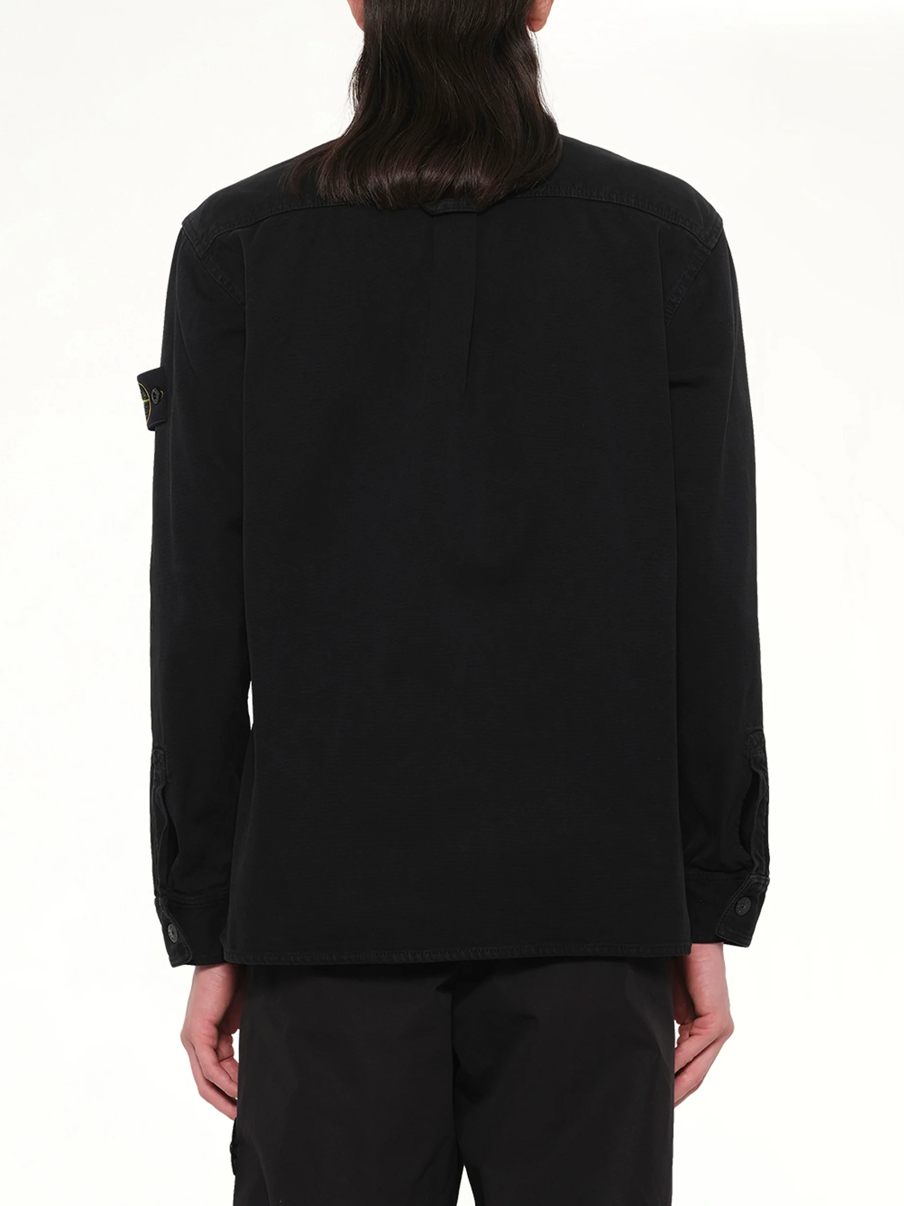 120000 Overshirt in Black - Image 5