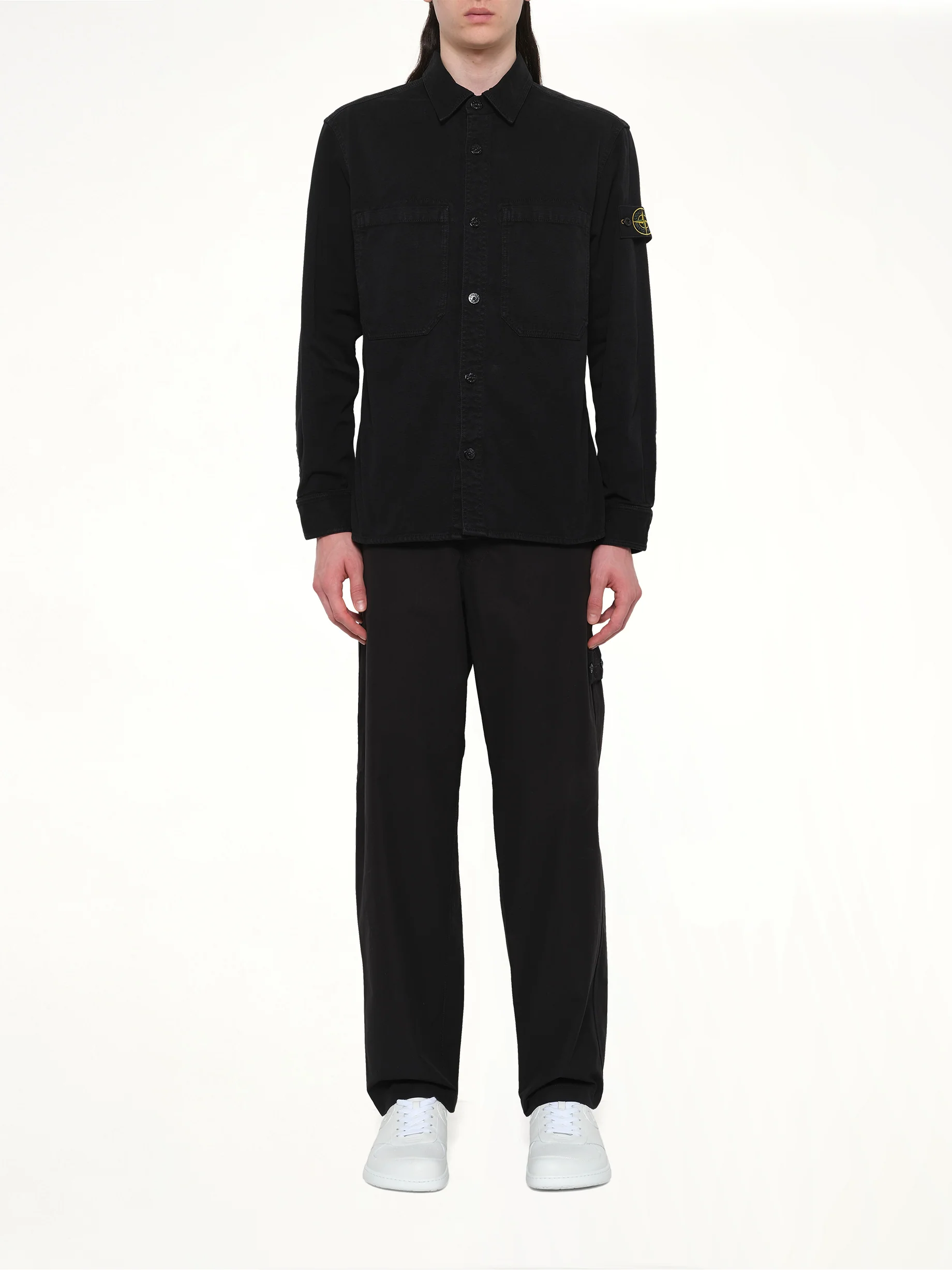 120000 Overshirt in Black - Image 7