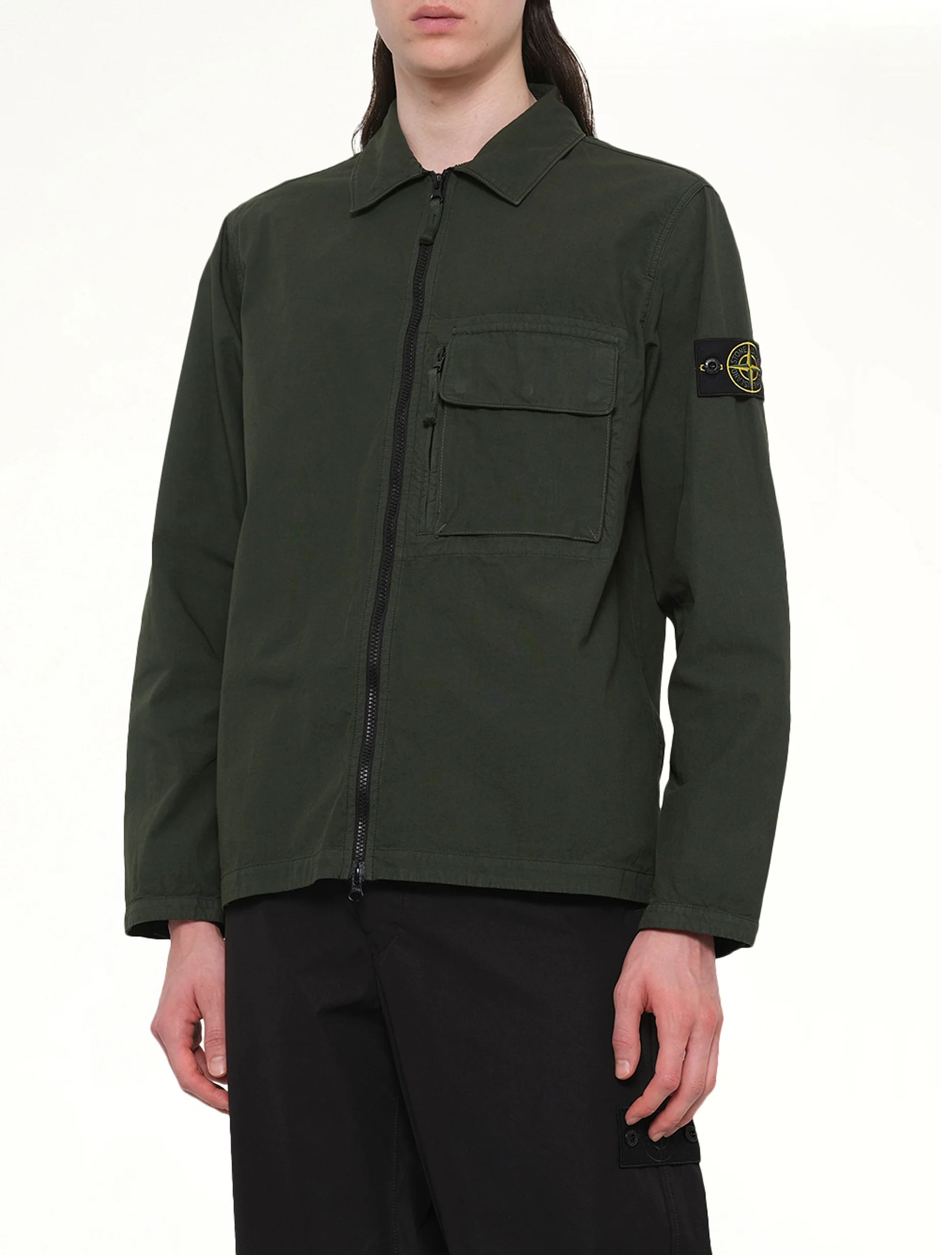 120000 Overshirt in Juniper - Image 6