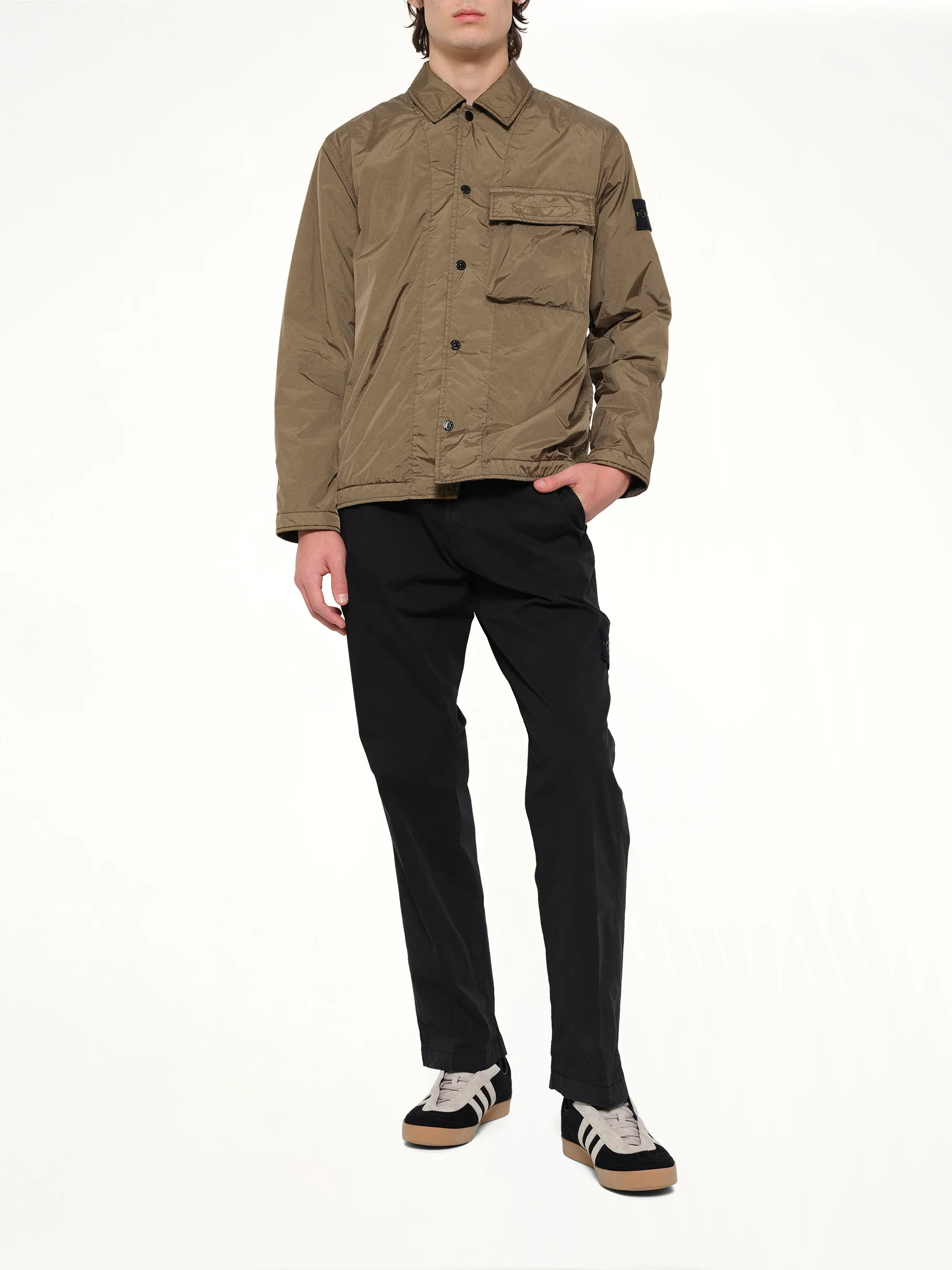 1200002 Shirts in Military Green - Image 4