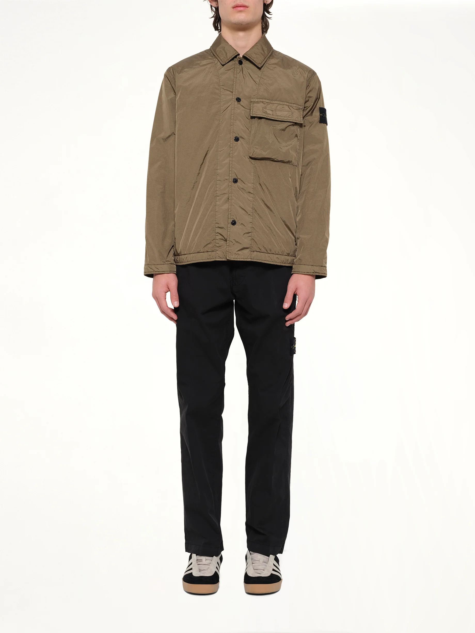 1200002 Shirts in Military Green - Image 7