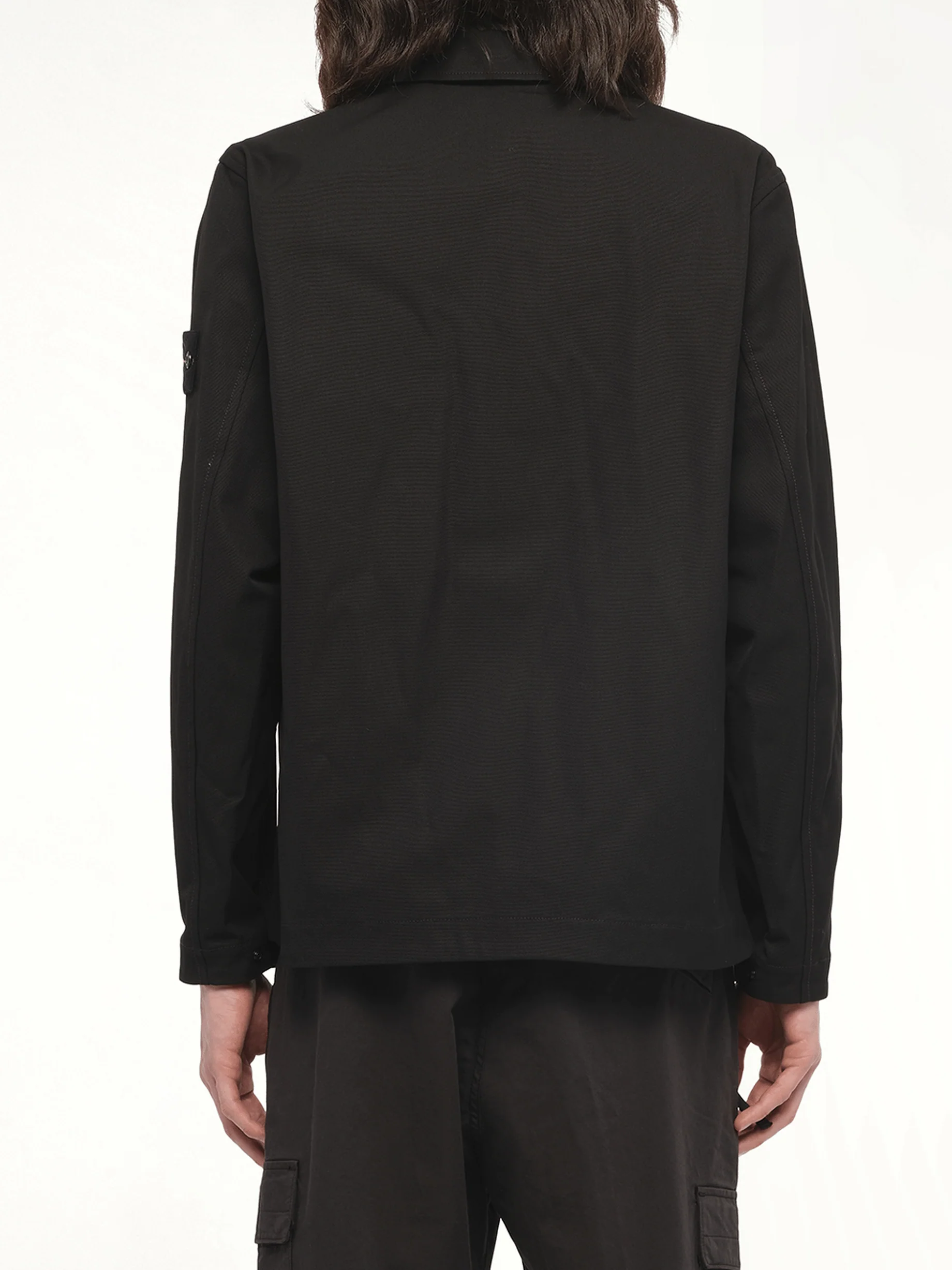 120001 Overshirt in Black - Image 6