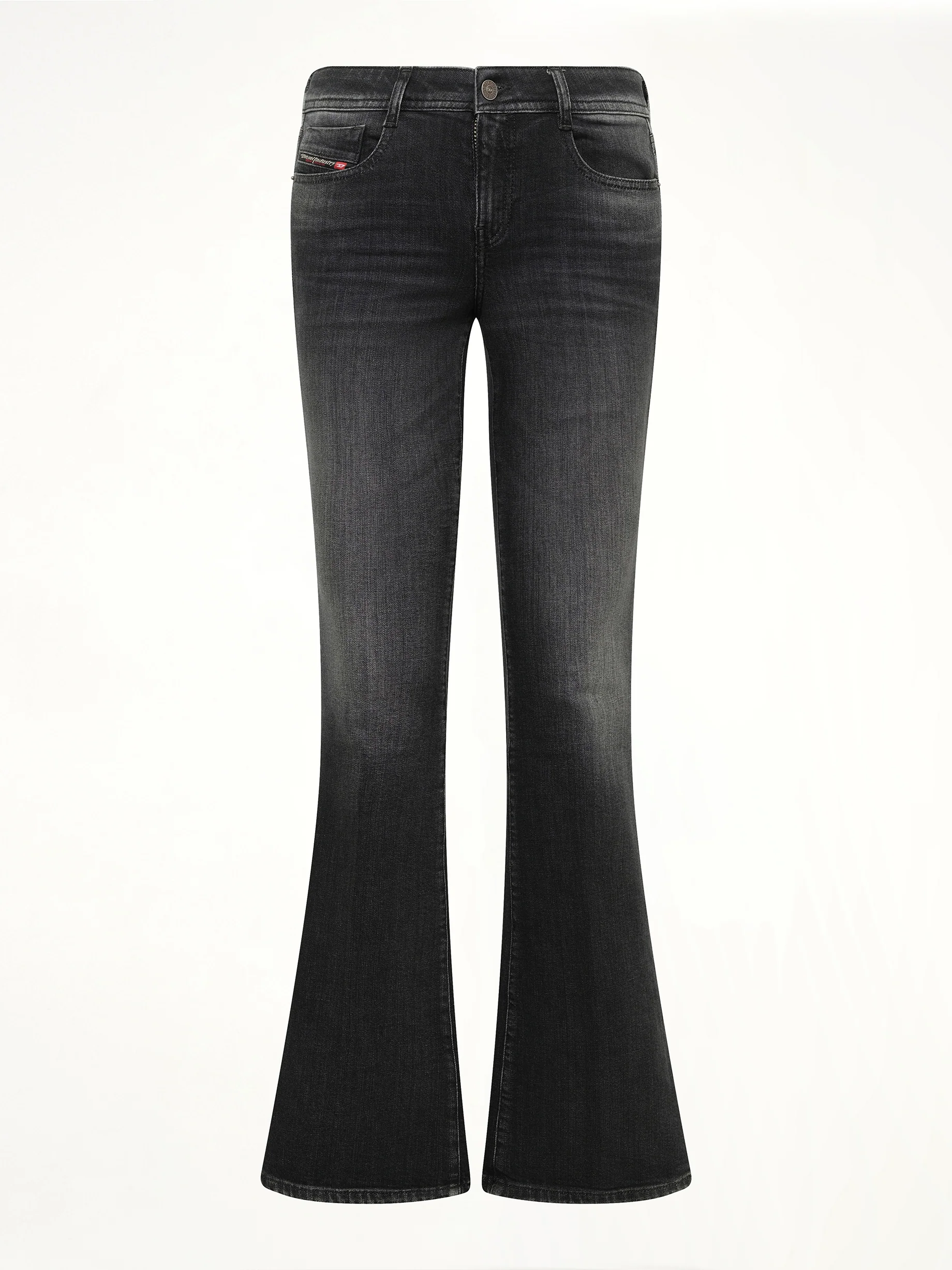 1969 D-EBBEY Bootcut Jeans in Black/Dark Grey - Image 2