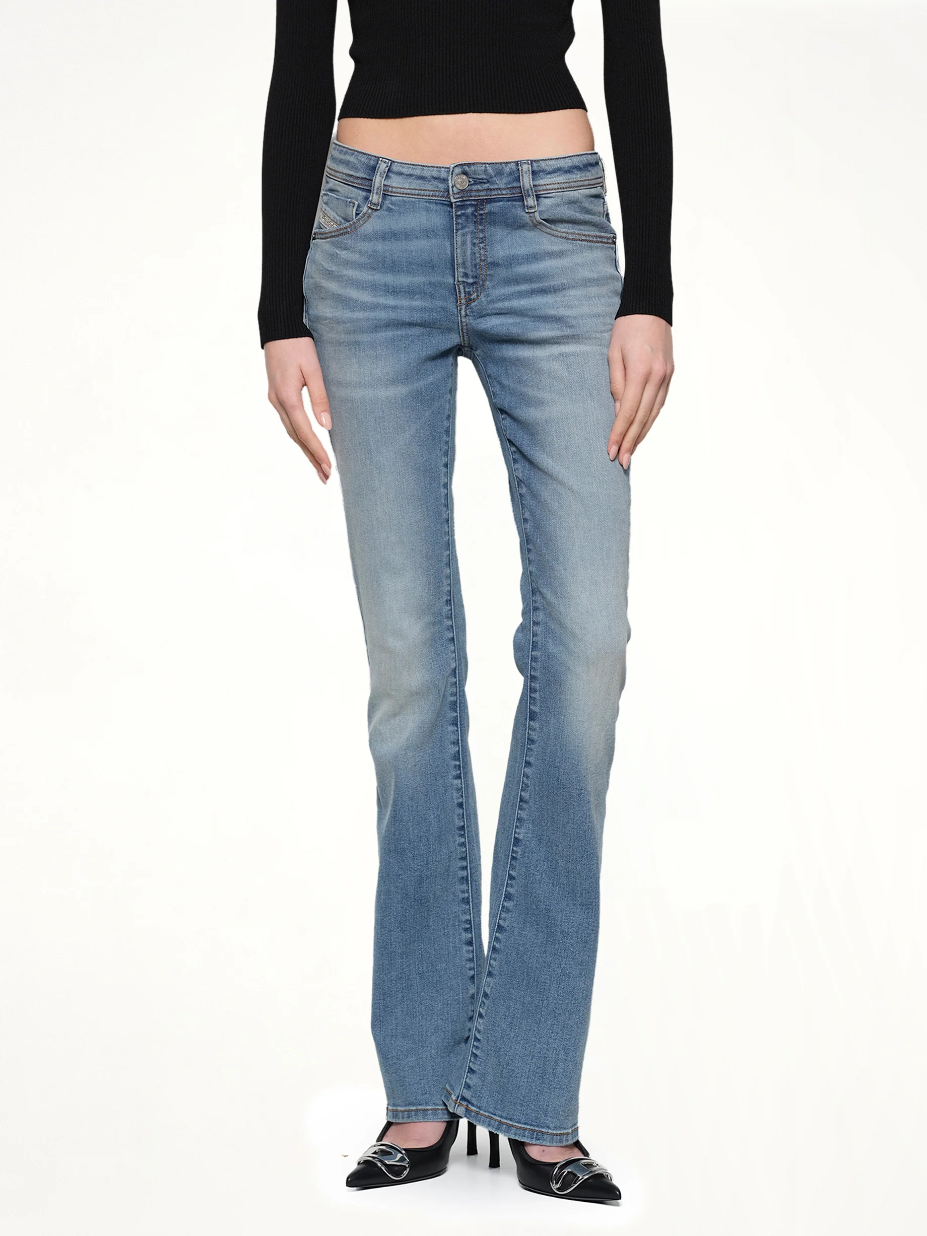 1969 D-EBBEY Bootcut Jeans in Light Blue - Image 6