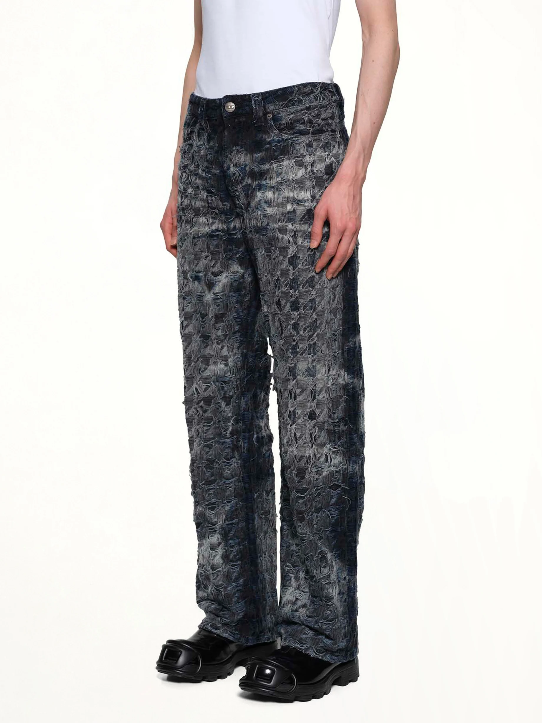 1980 D-EEPER-FSH Runway Jeans in Blue - Image 3
