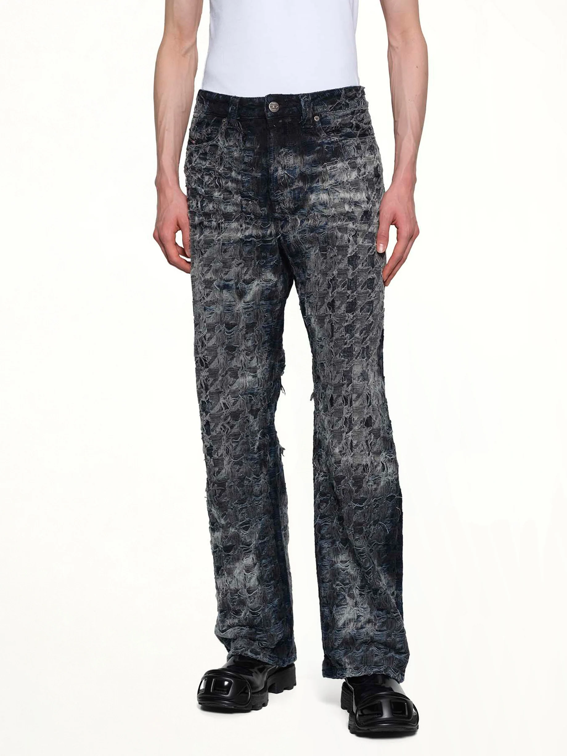 1980 D-EEPER-FSH Runway Jeans in Blue - Image 6