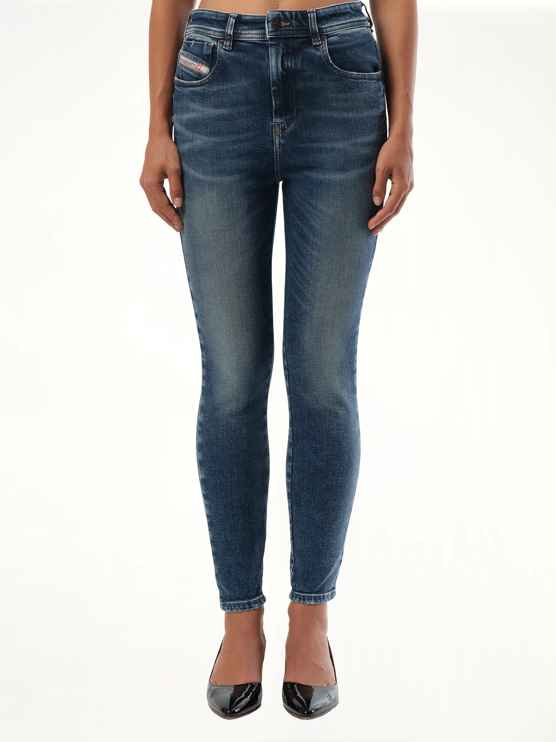1984 Slandy High Jeans in Washed Indigo