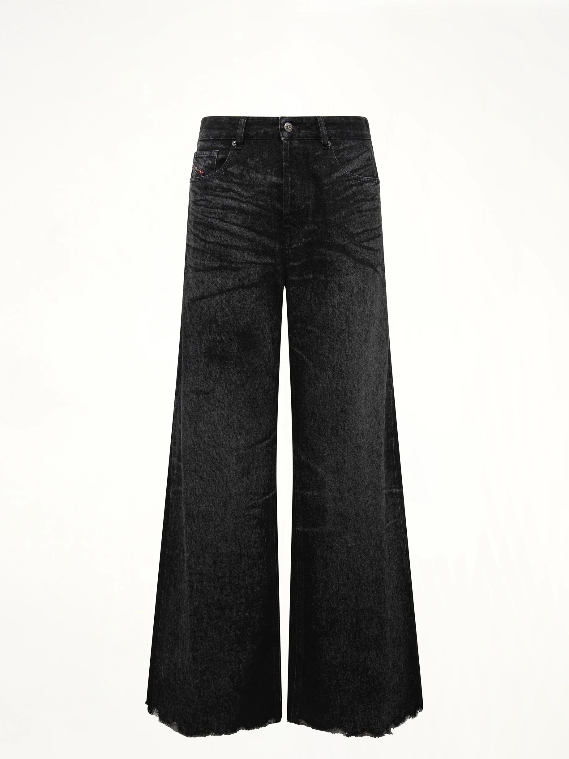 1996 D-SIRE-FSH1 Wide Jeans in Black - Image 2