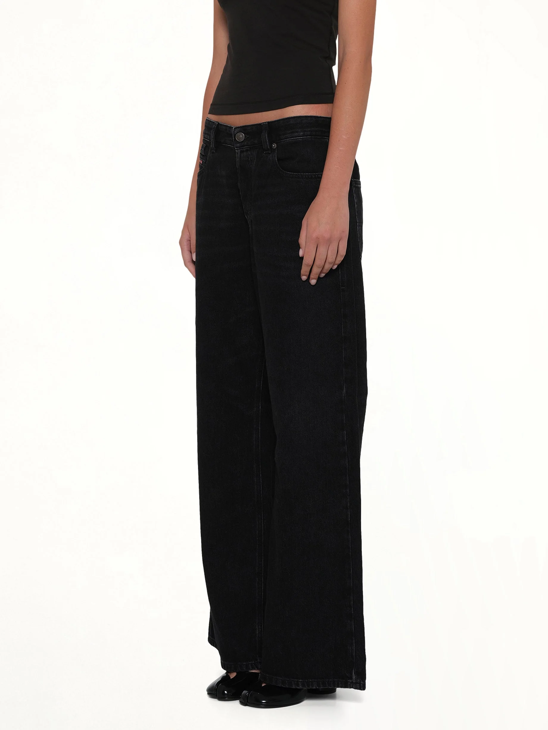 1996 D-SIRE Jeans in Washed Black - Image 3