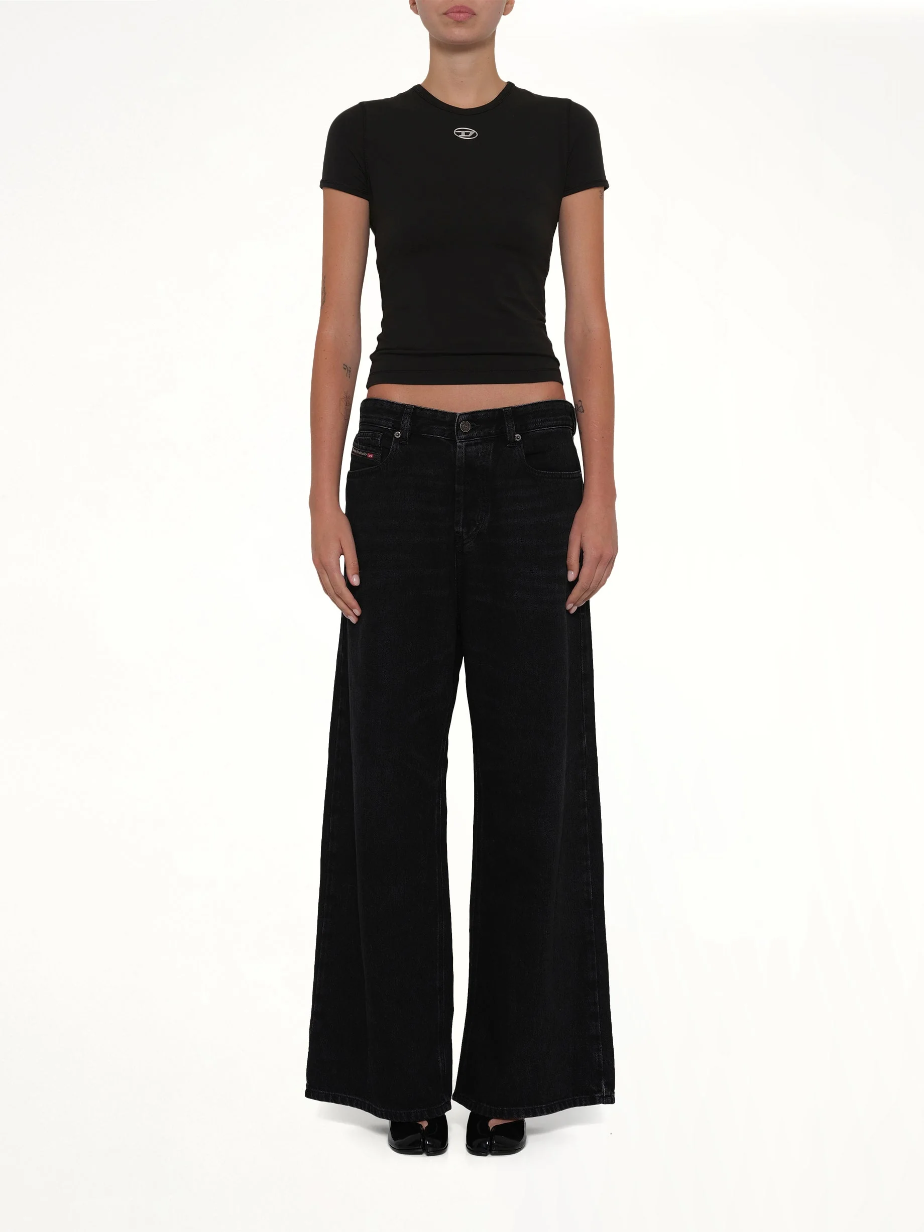 1996 D-SIRE Jeans in Washed Black - Image 7
