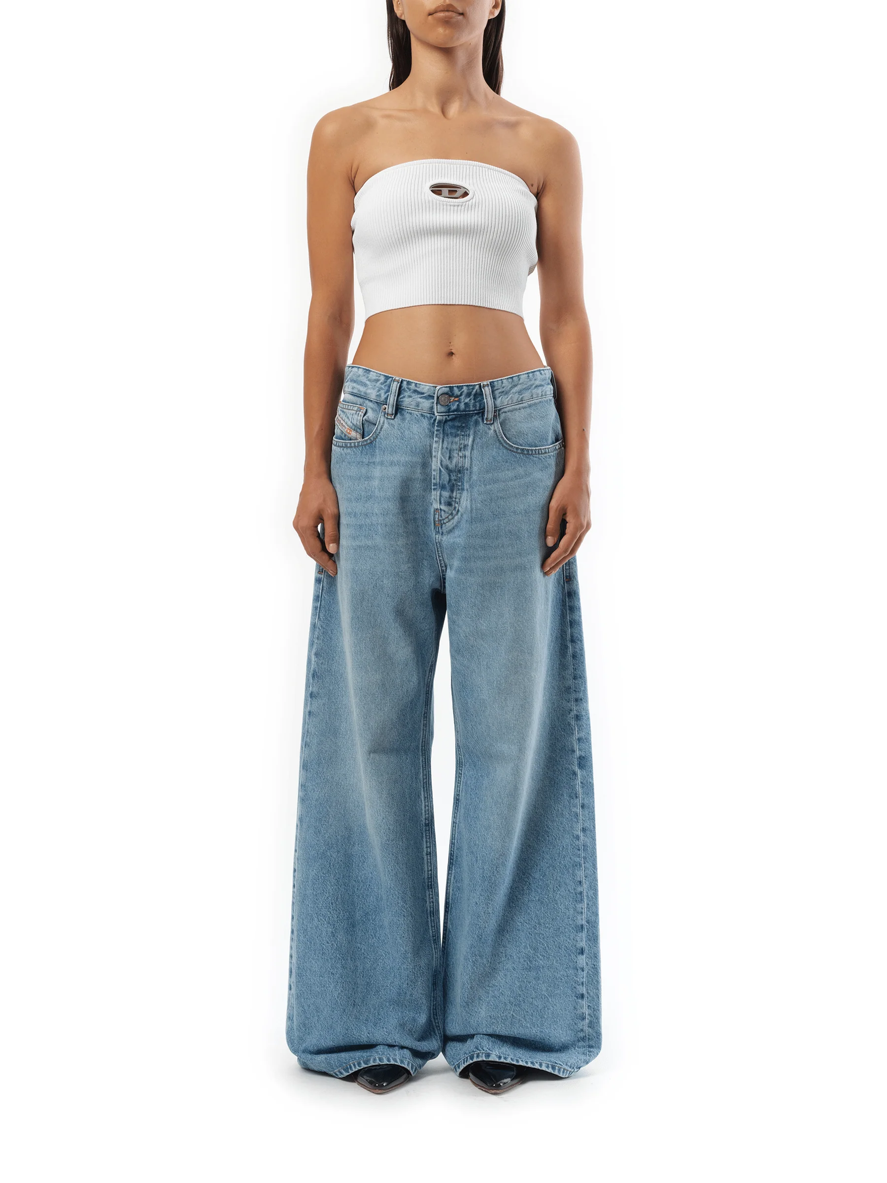 1996 D-SIRE Jeans in Washed Blue - Image 4