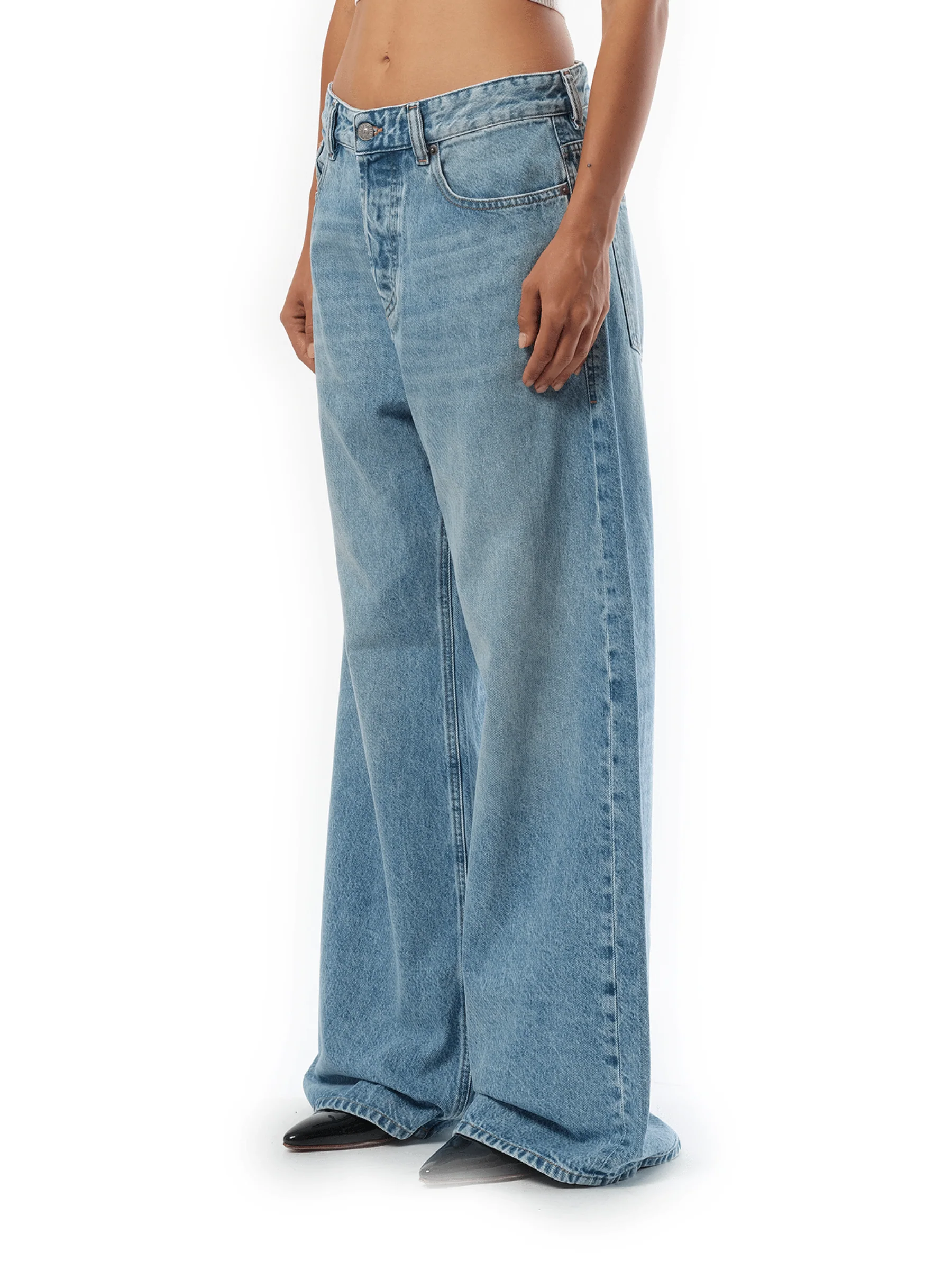 1996 D-SIRE Jeans in Washed Blue - Image 5