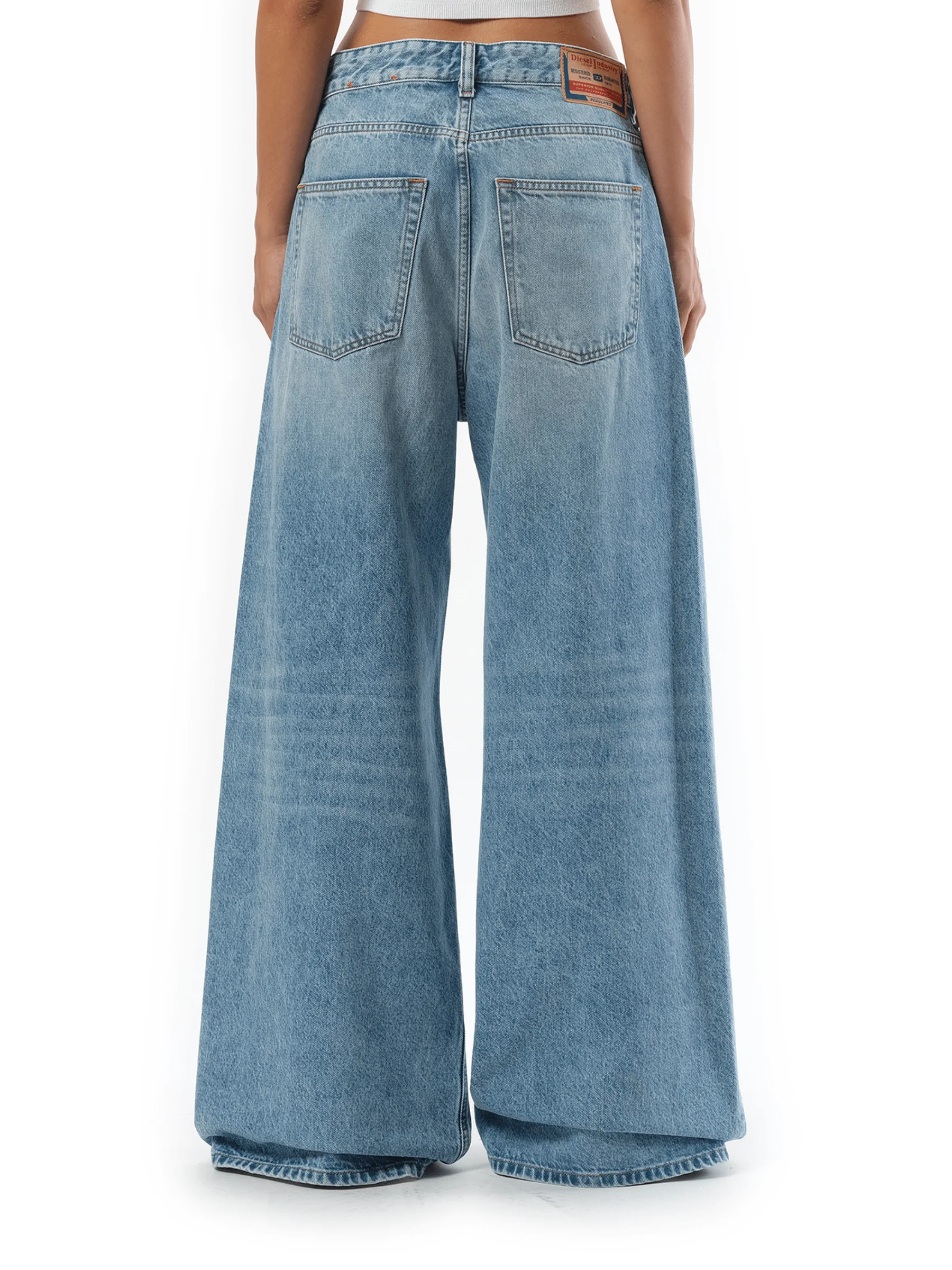 1996 D-SIRE Jeans in Washed Blue - Image 6
