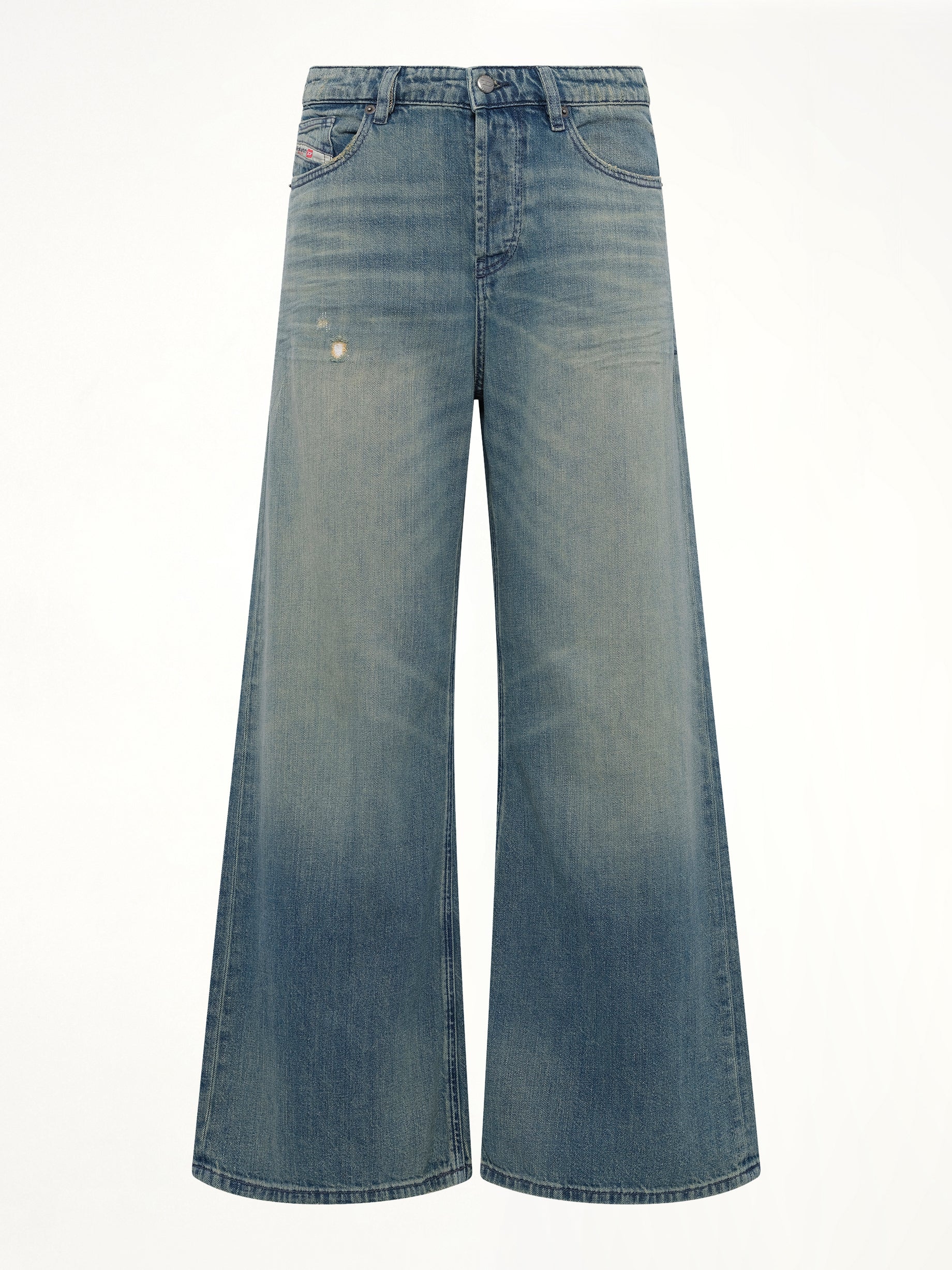1996 D-SIRE Wide Jeans in Light Blue - Image 2