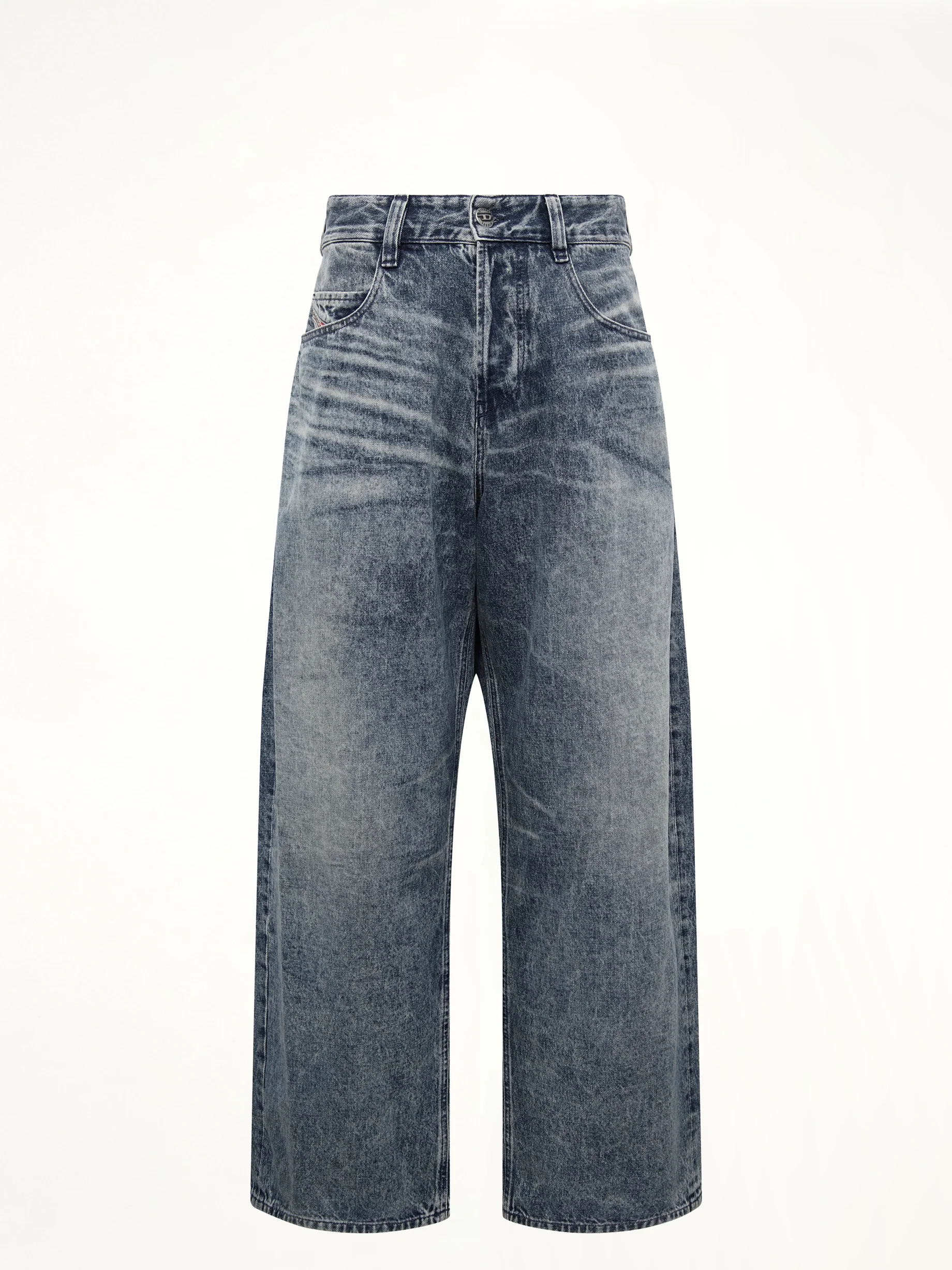 1997 D-ENIM-M-FSH Runway Jeans in Blue - Image 2