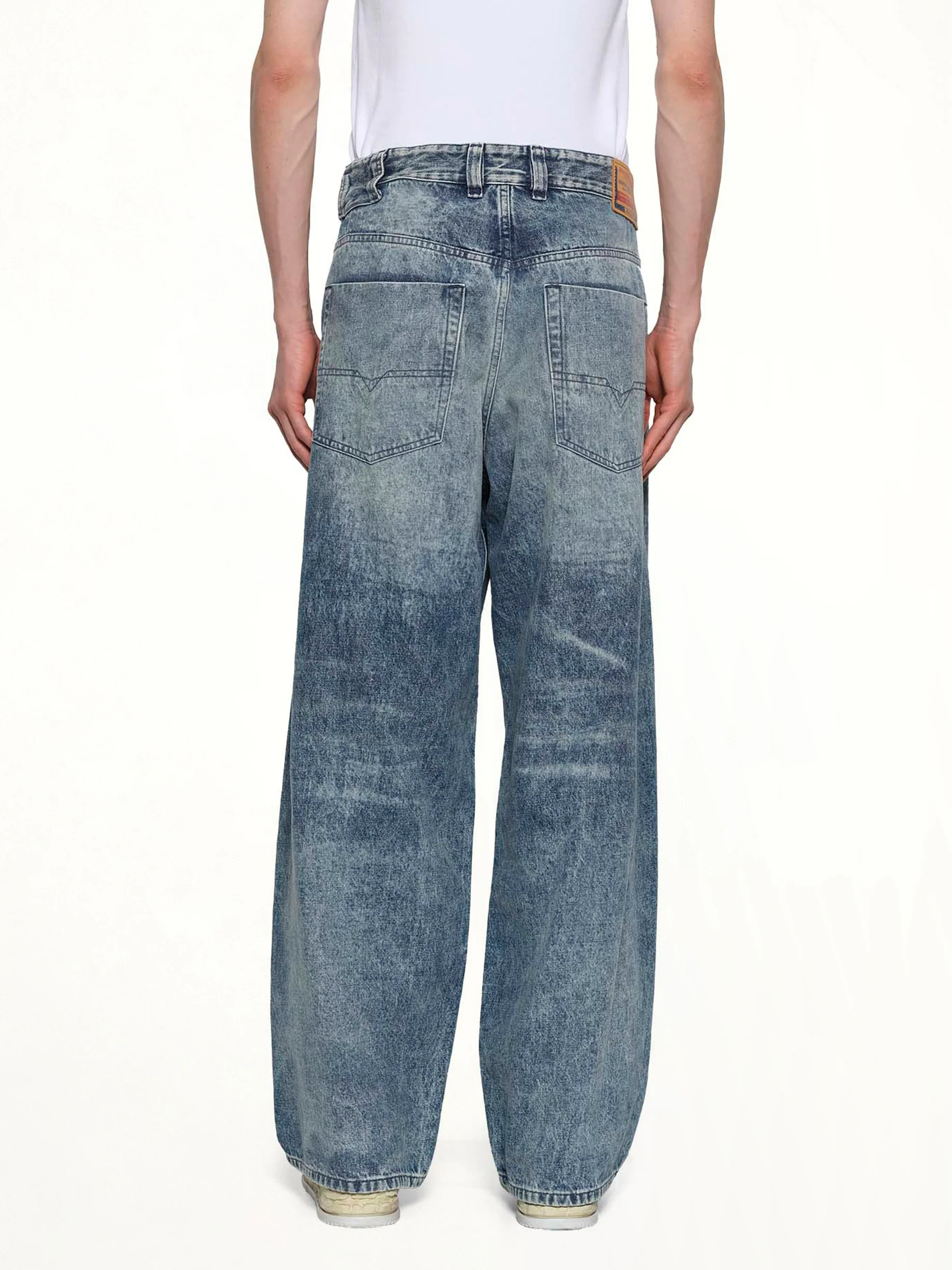 1997 D-ENIM-M-FSH Runway Jeans in Blue - Image 5