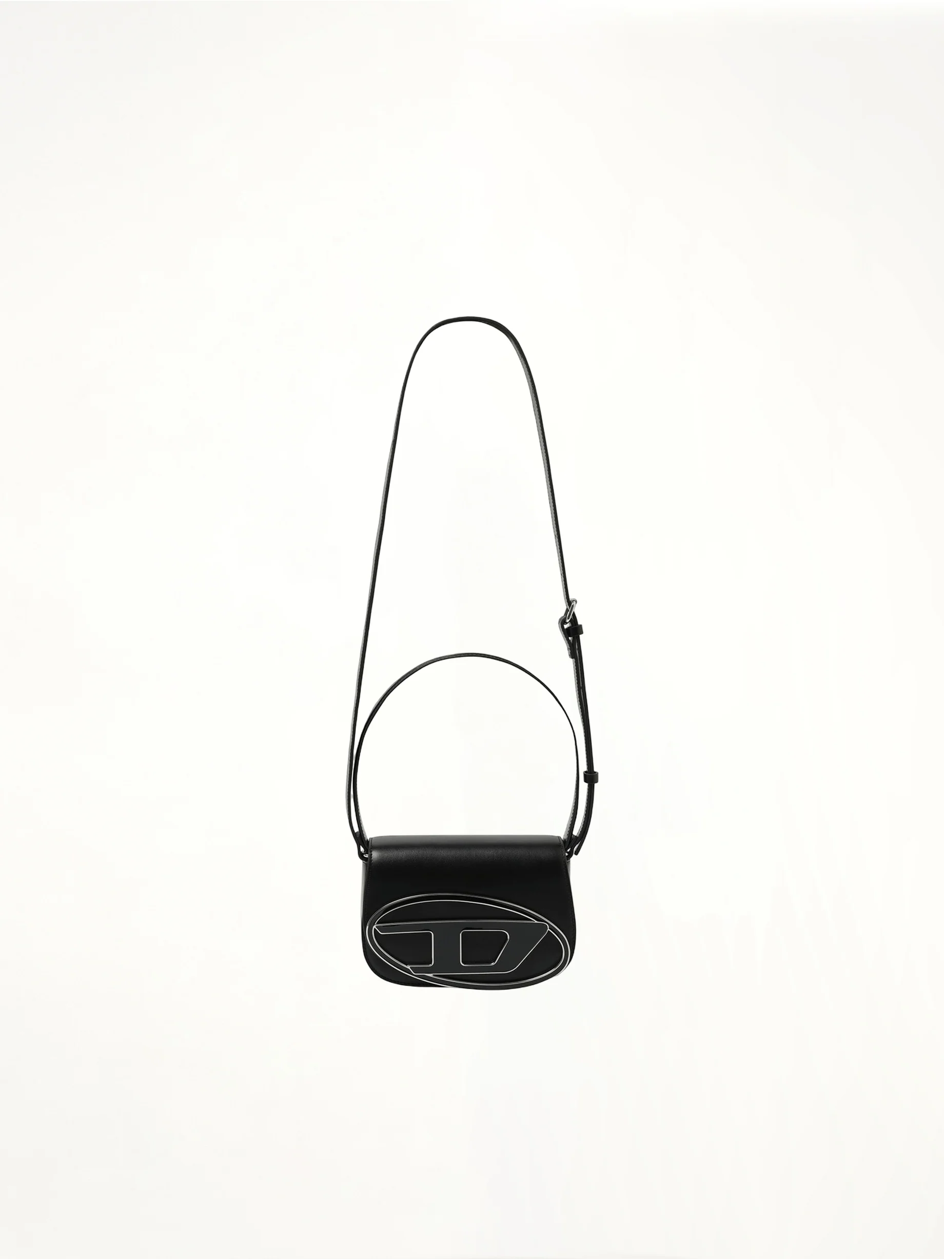 1DR Shoulder Bag in Black - Image 7