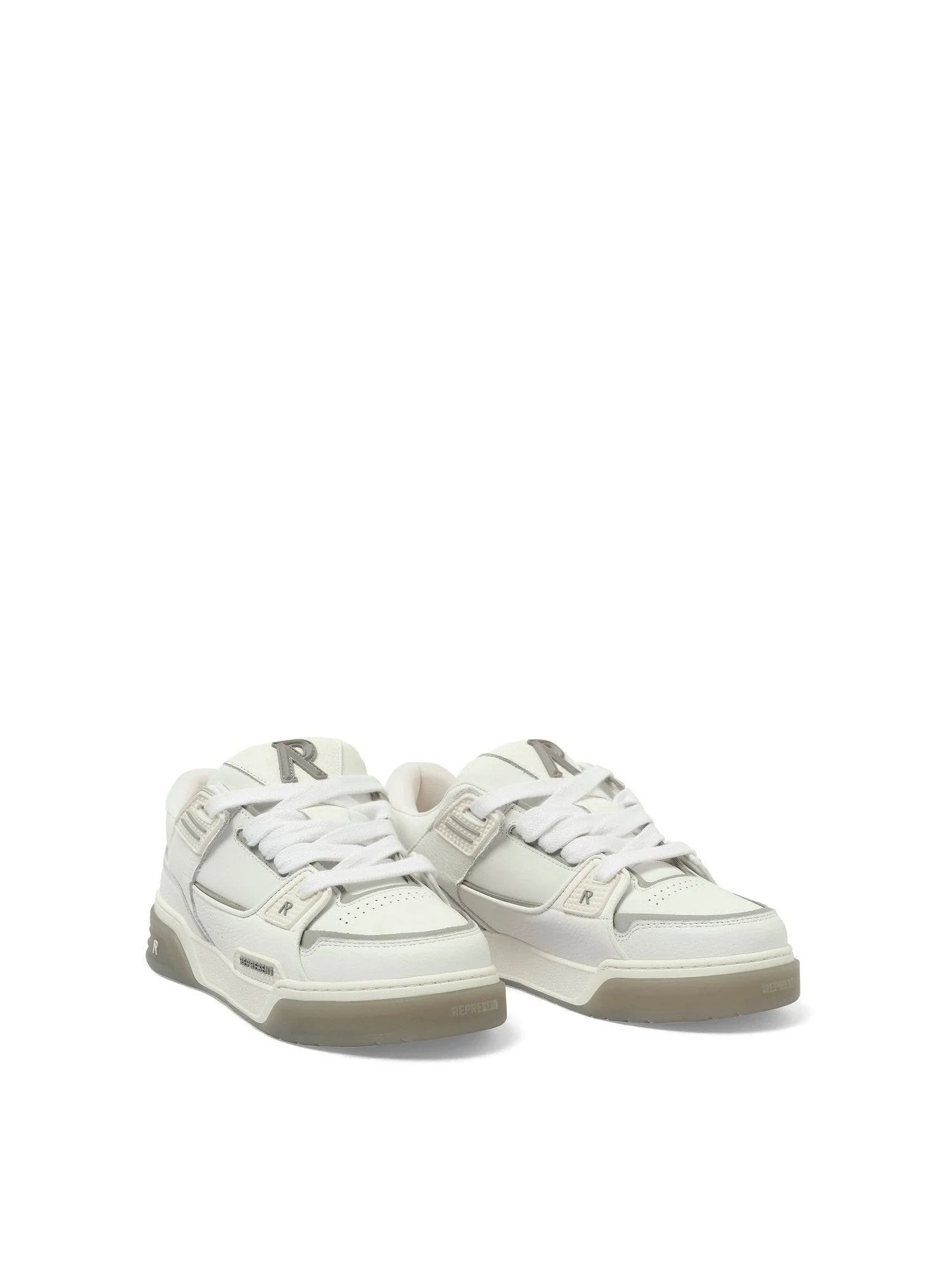 Studio Sneaker in White/Grey - Image 2