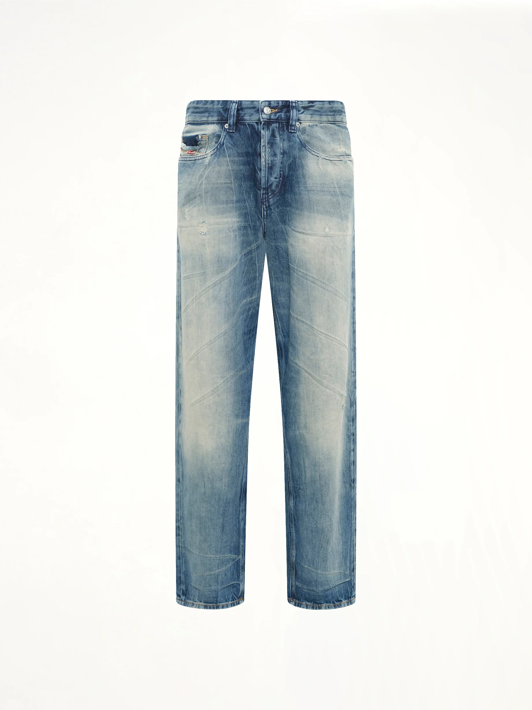 2001 D-MACRO Jeans in Washed Blue - Image 2