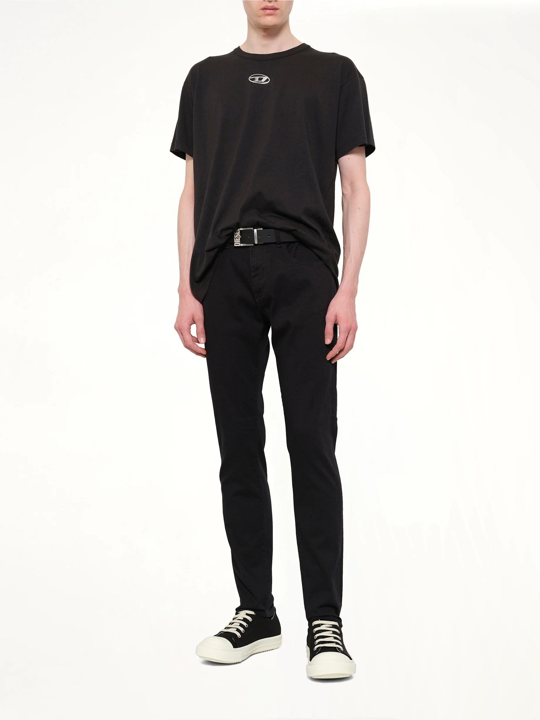 2019 D-STRUKT Slim Jeans in Black - Image 4