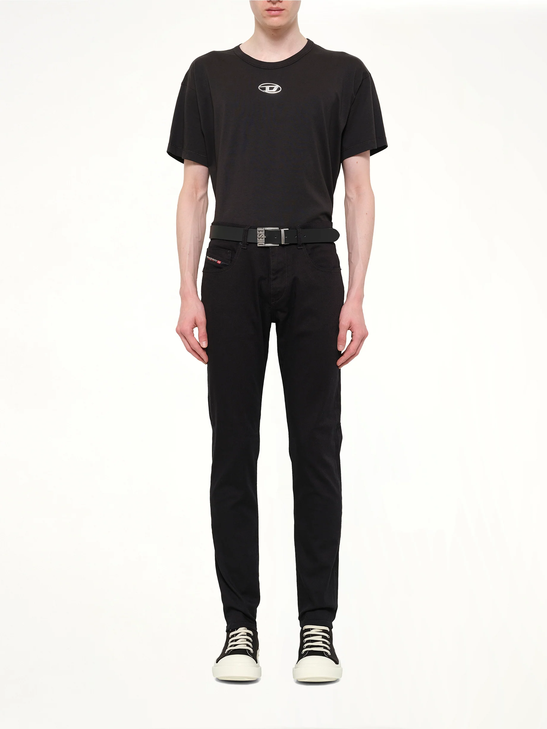 2019 D-STRUKT Slim Jeans in Black - Image 7