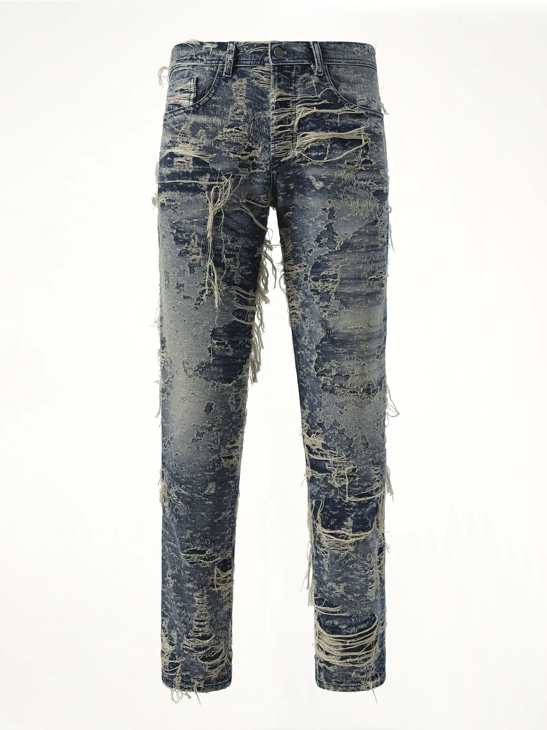 2023 D-Finitive Distressed Jeans in Blue - Image 2