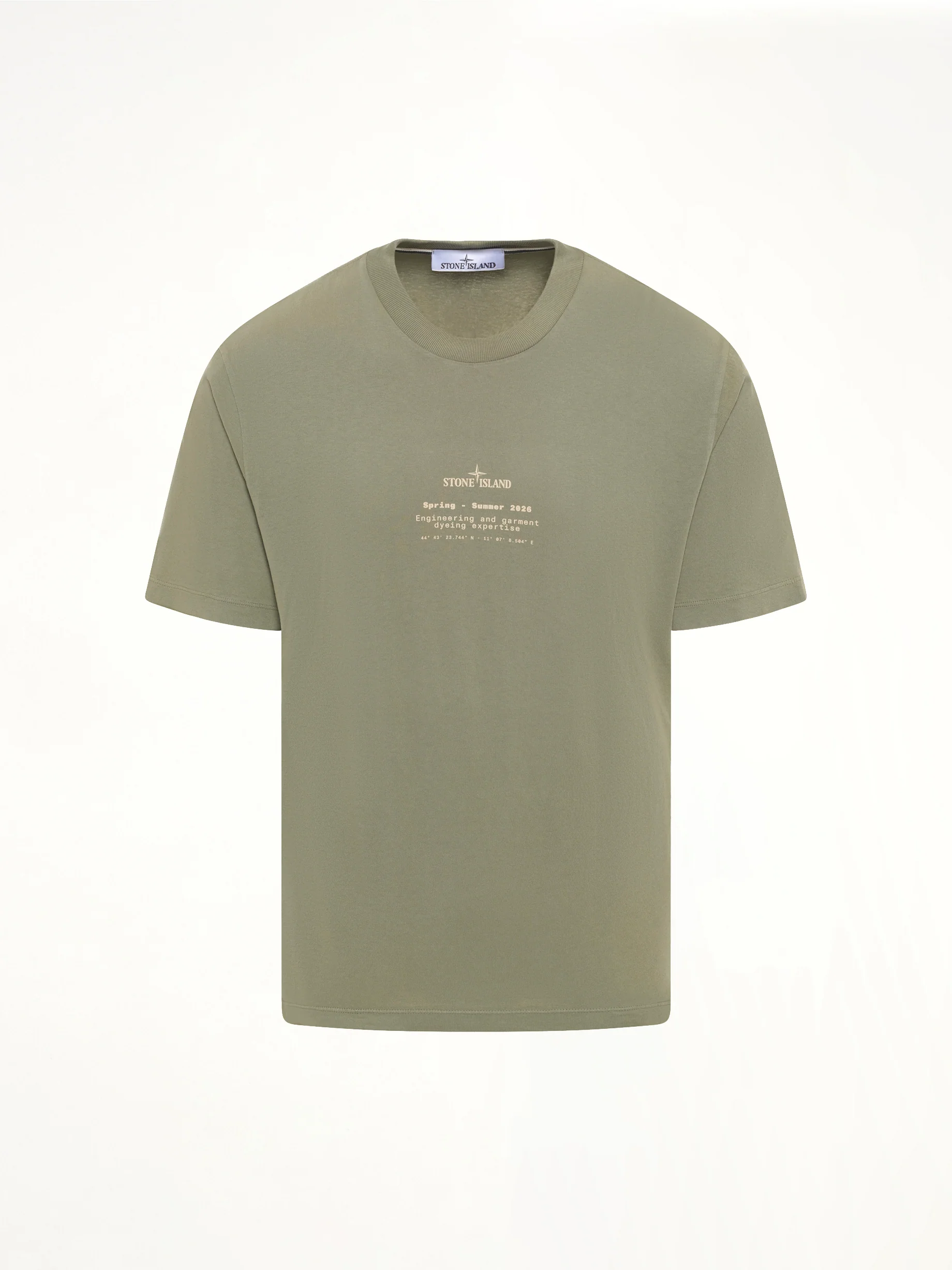 2100001 SS T-Shirt in Military Green - Image 2