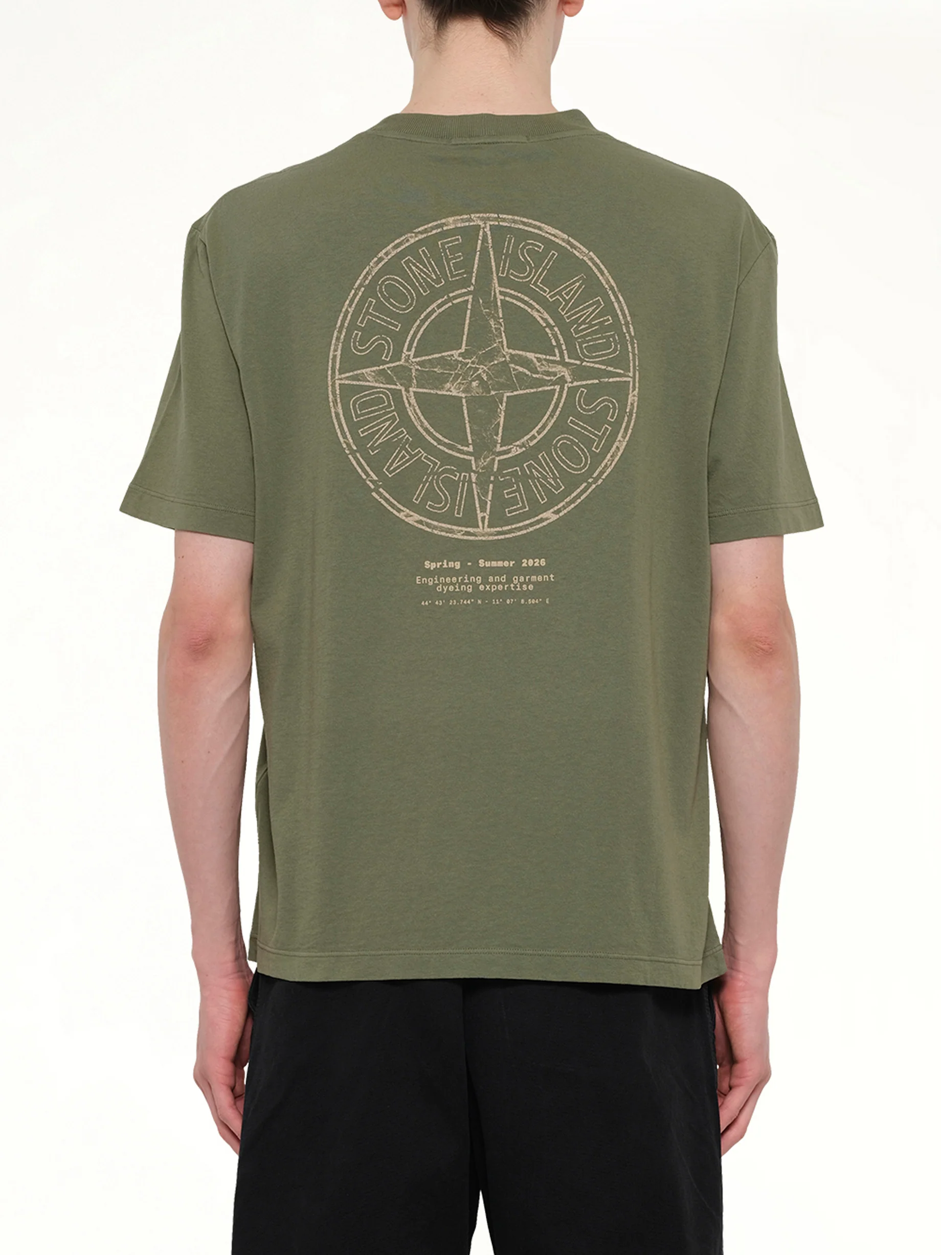 2100001 SS T-Shirt in Military Green - Image 5