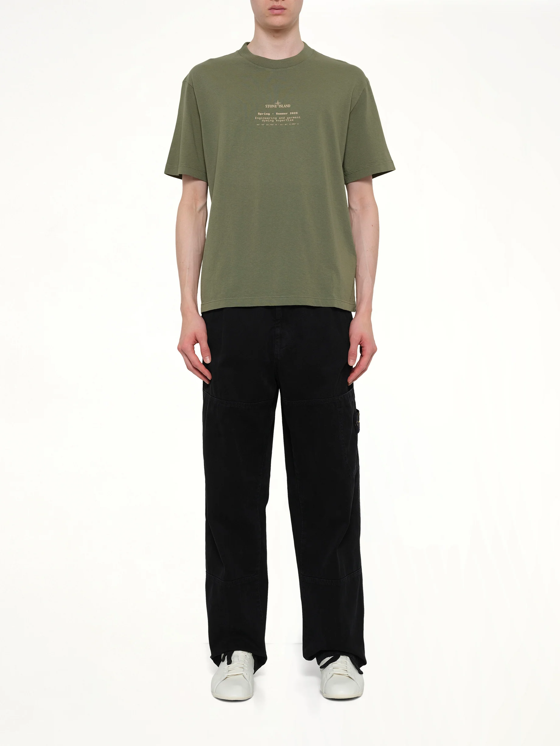 2100001 SS T-Shirt in Military Green - Image 7