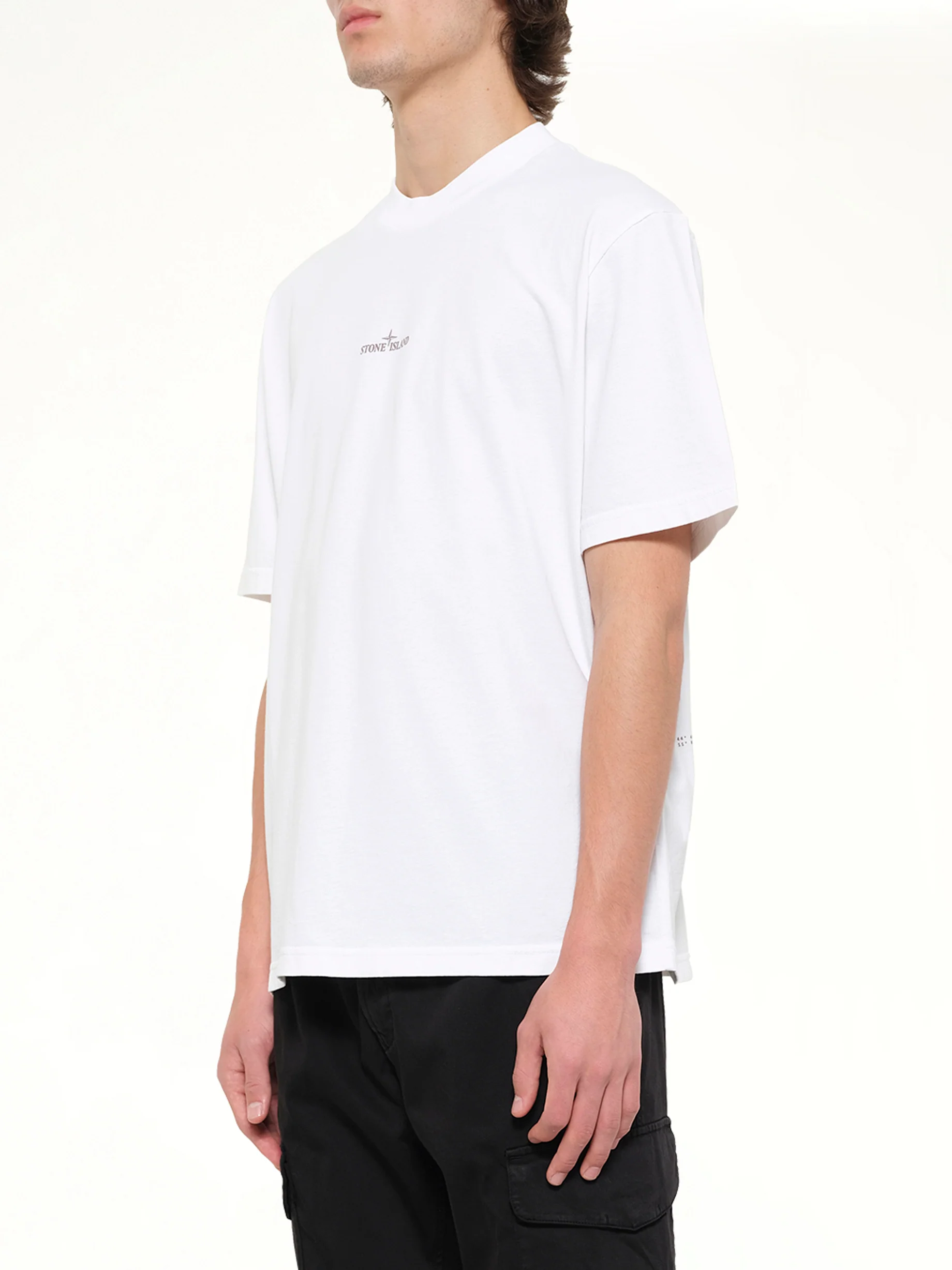 2100001 SS T-Shirt in White - Image 3
