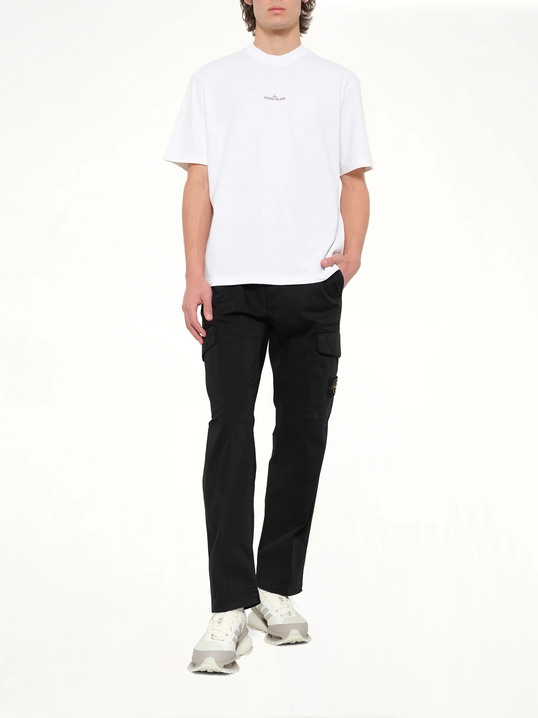 2100001 SS T-Shirt in White - Image 4