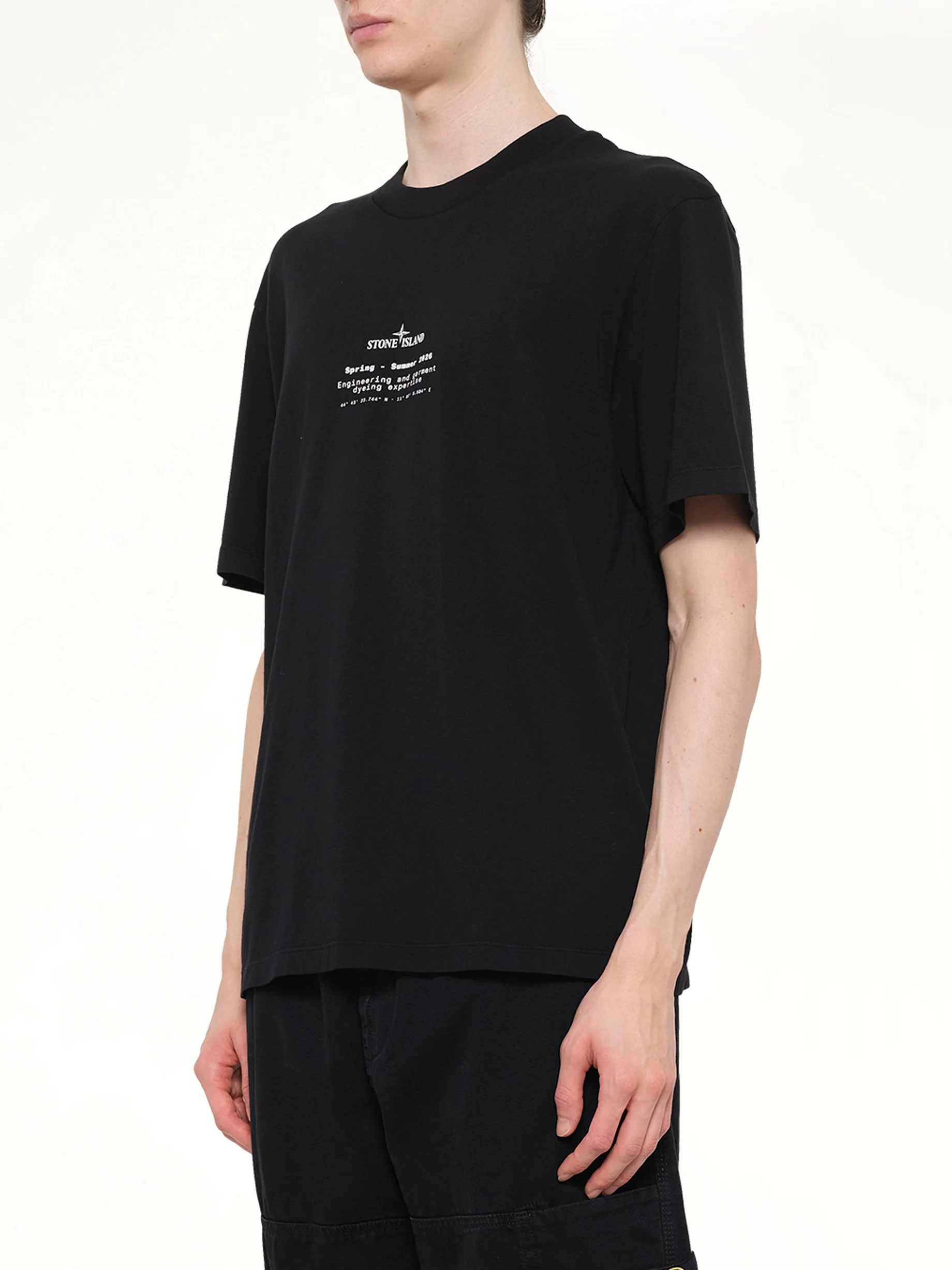 2100001 SS26 T-Shirt in Black - Image 3