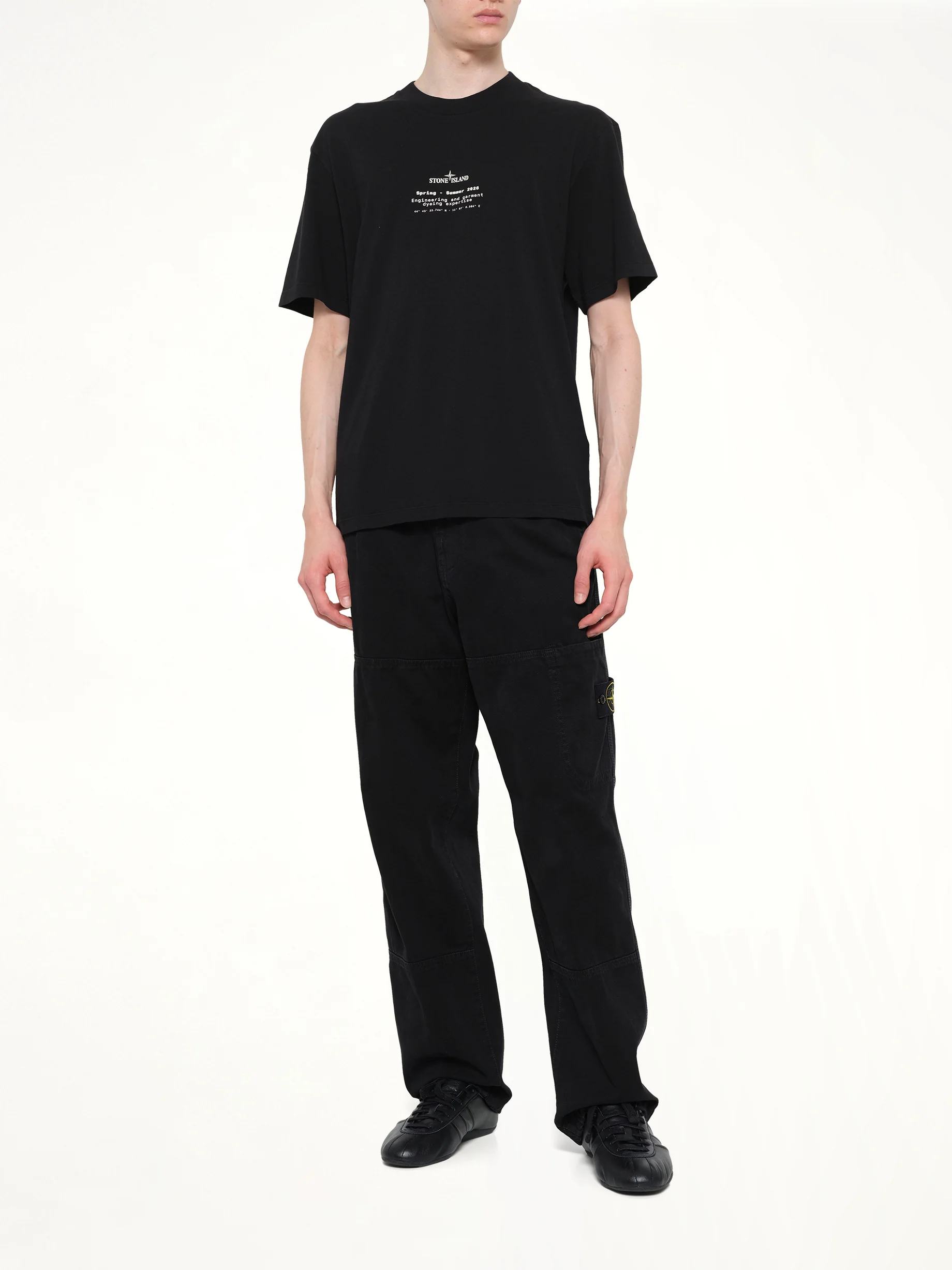 2100001 SS26 T-Shirt in Black - Image 4
