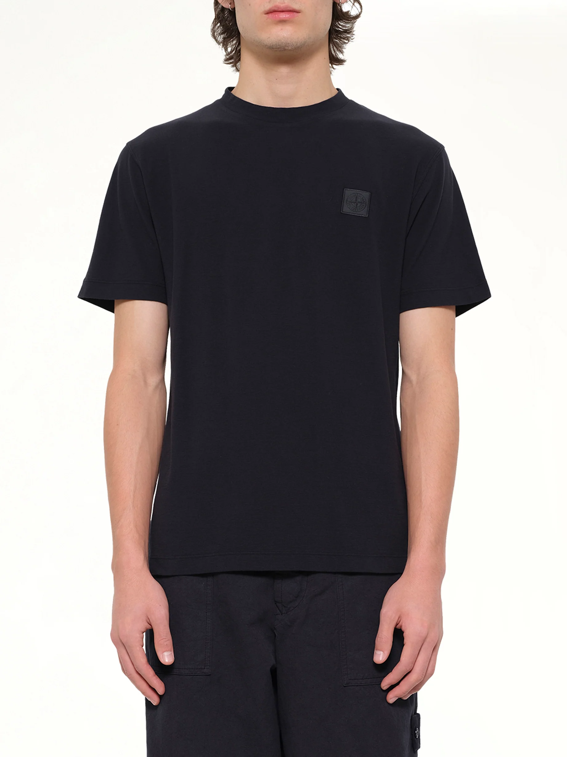 2100021 SS T-Shirt in Navy Blue