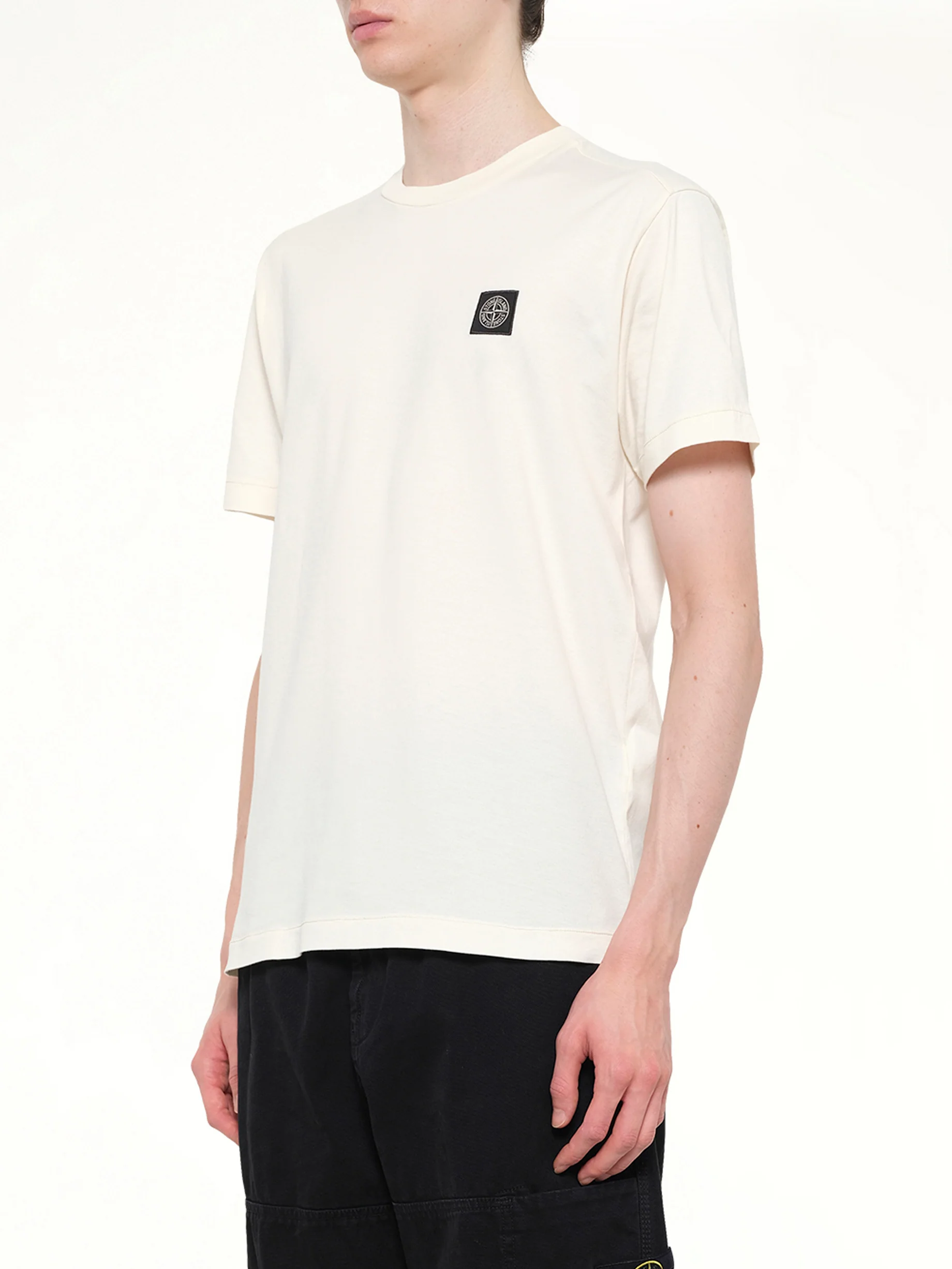 2100027 SS T-Shirt in Ivory - Image 3