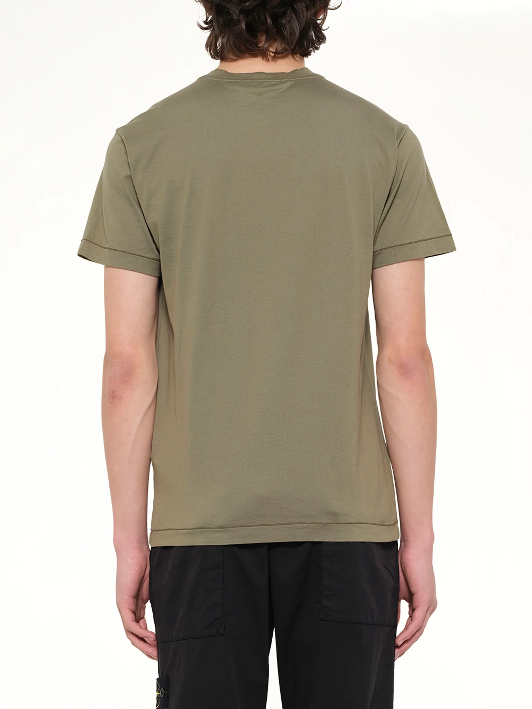 2100027 SS T-Shirt in Military Green - Image 5