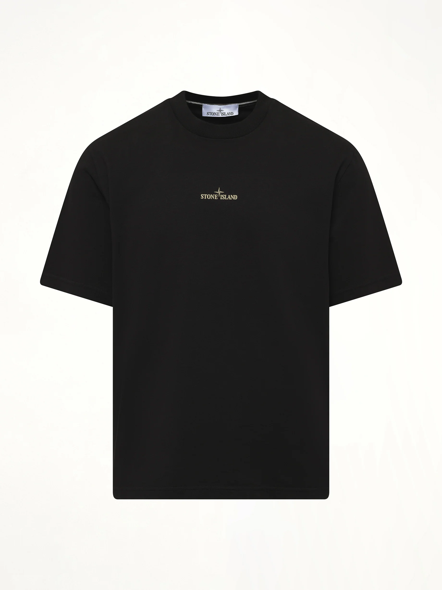 210003 Bleeding Numbers Compass S/S T-Shirt in Black - Image 2
