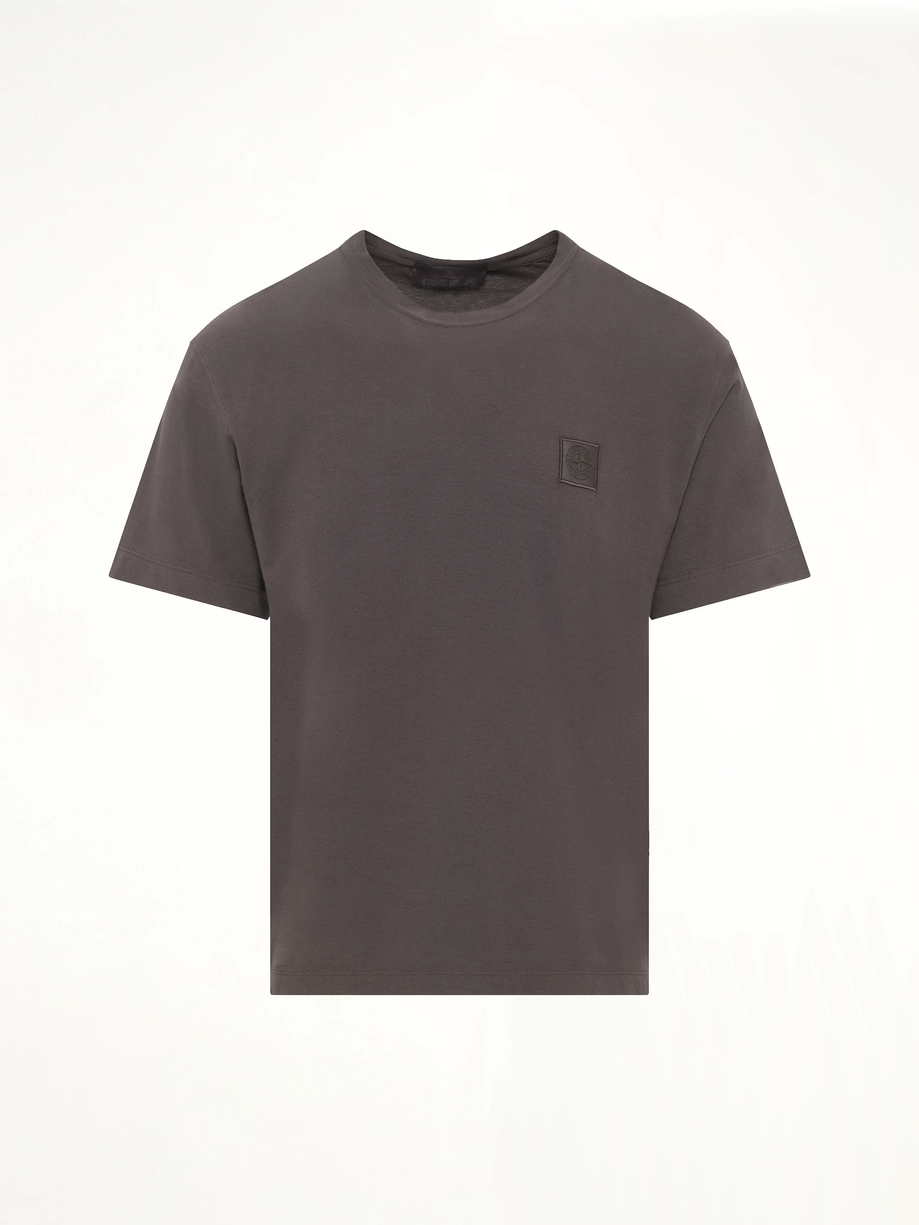 210003 Ghost S/S T-Shirt in Dark Grey - Image 2