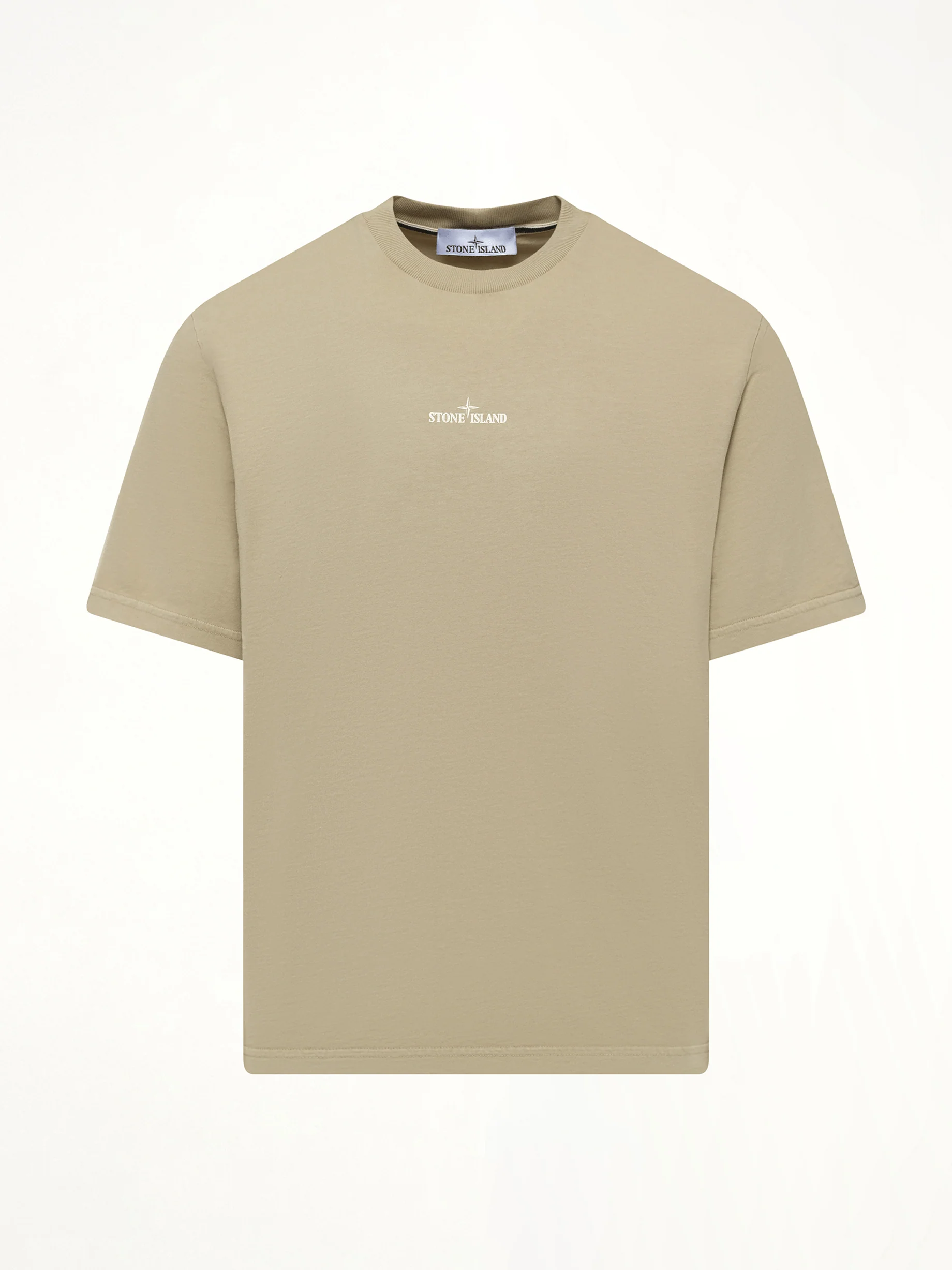 210003 Industrial Print S/S T-Shirt in Desert - Image 2