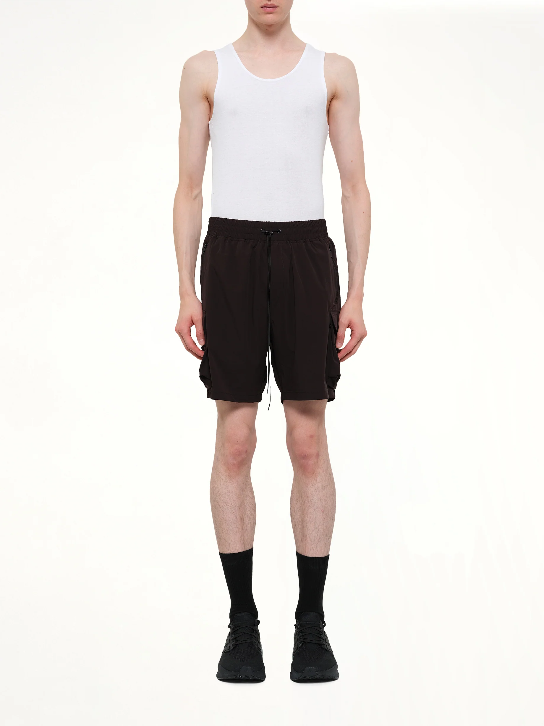 247 Shorts in Black - Image 7