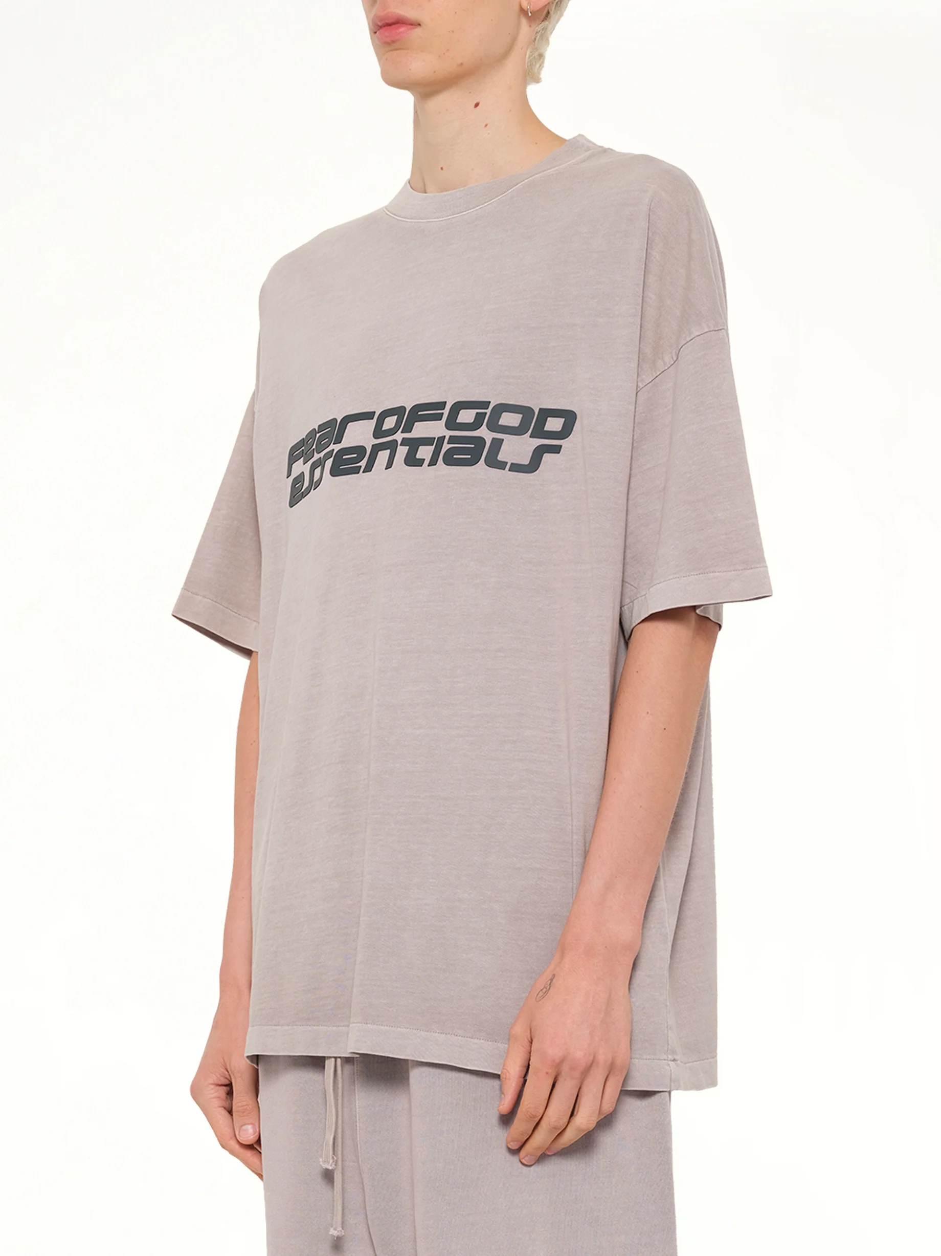 "26" T-Shirt in Smoke Grey - Image 3