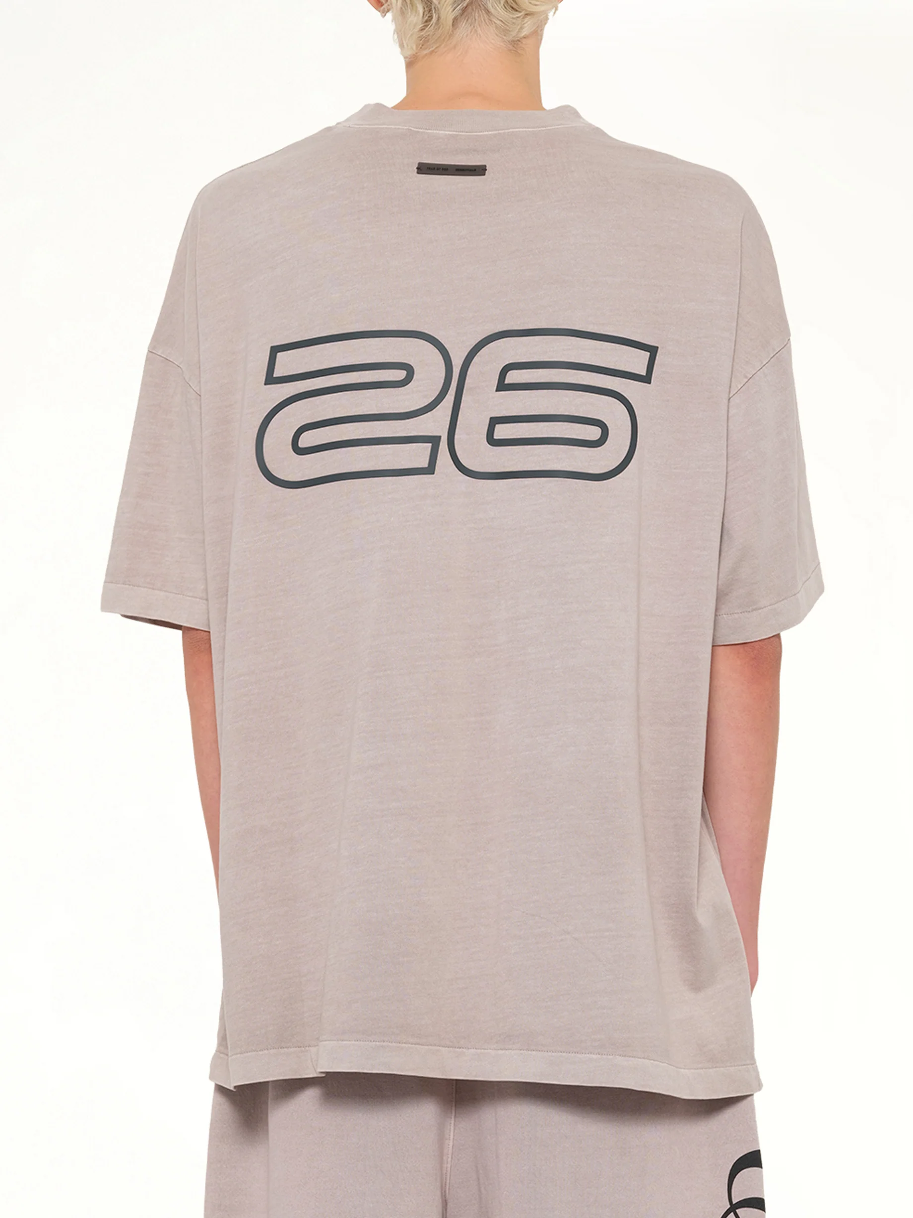 "26" T-Shirt in Smoke Grey - Image 5