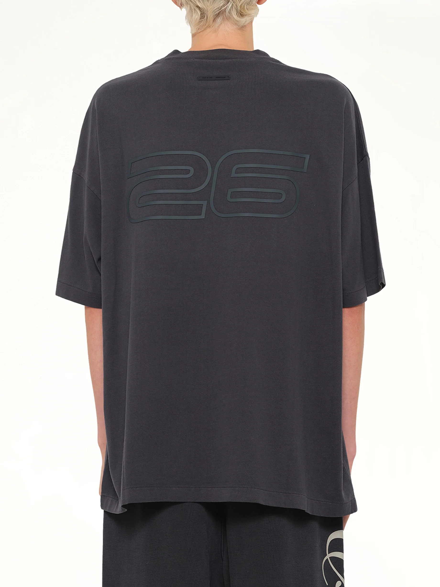 "26" T-Shirt in Vintage Black - Image 5