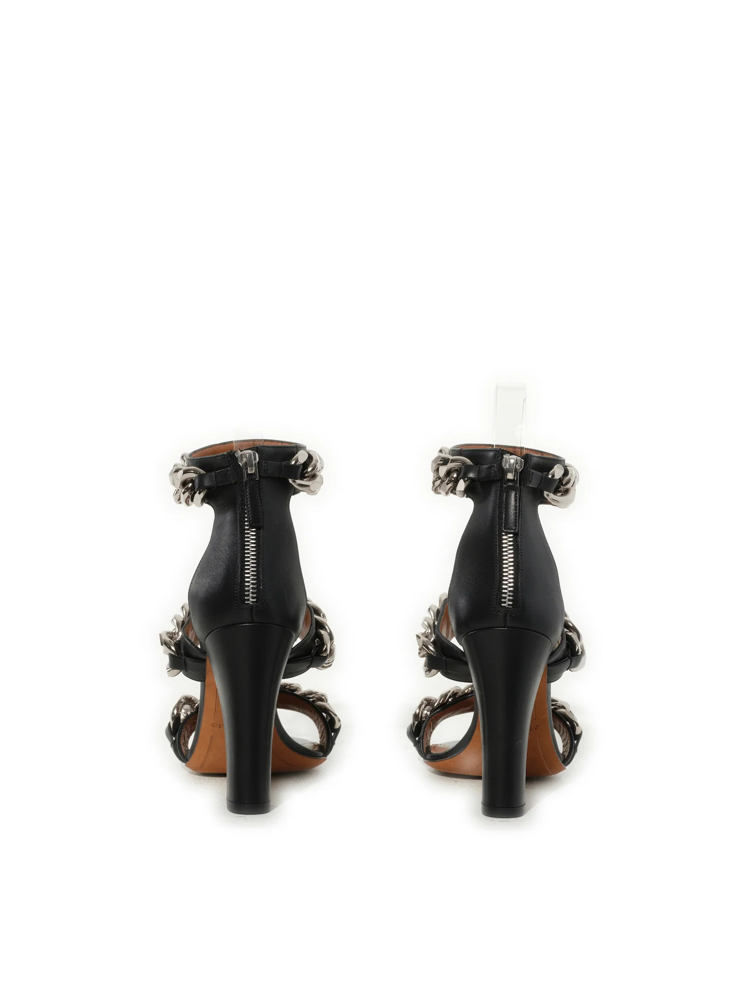 3 Chains Sandals in Black - Image 4