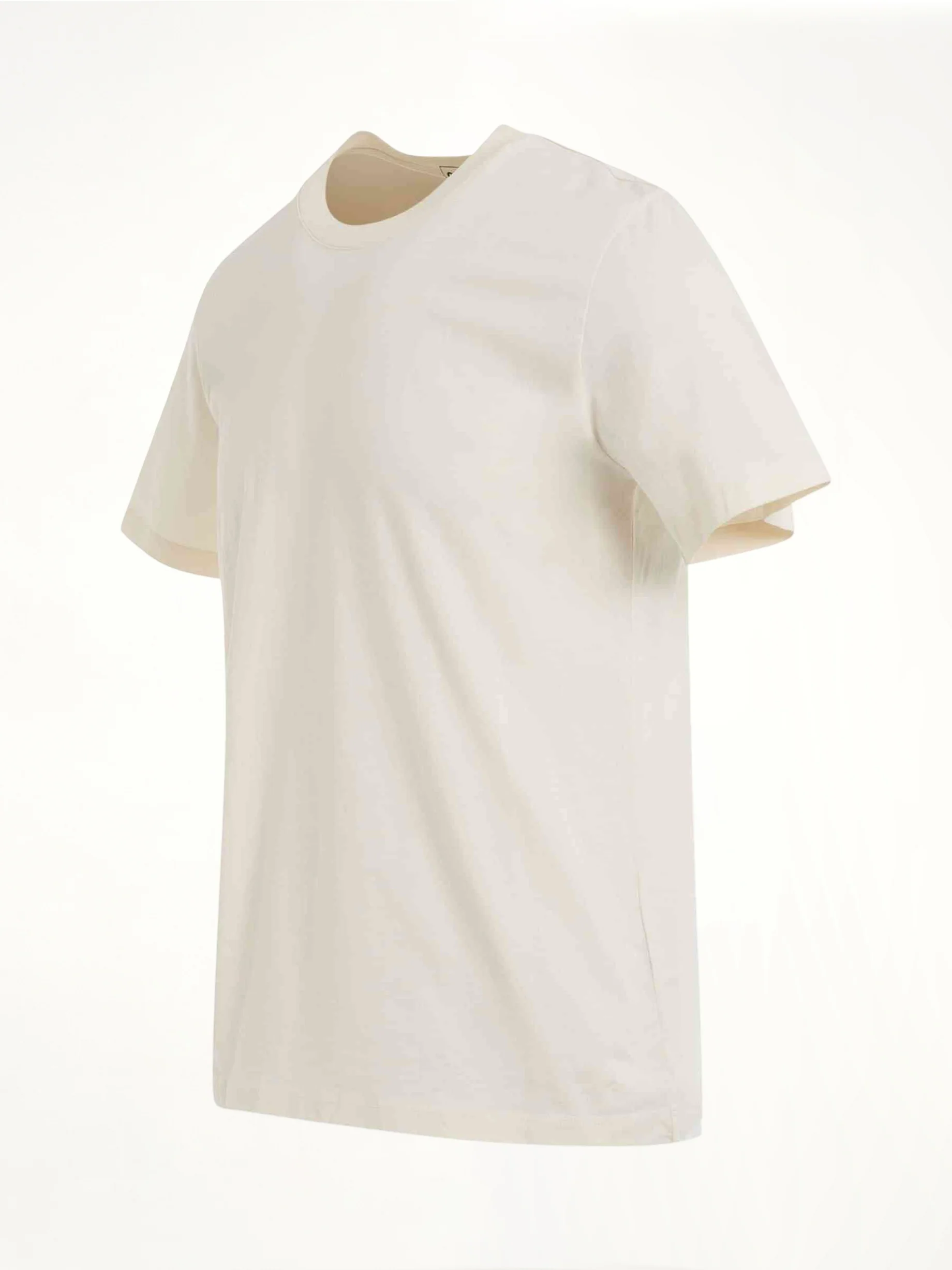 3 Pack Organic Jersey T-Shirts in White - Image 2