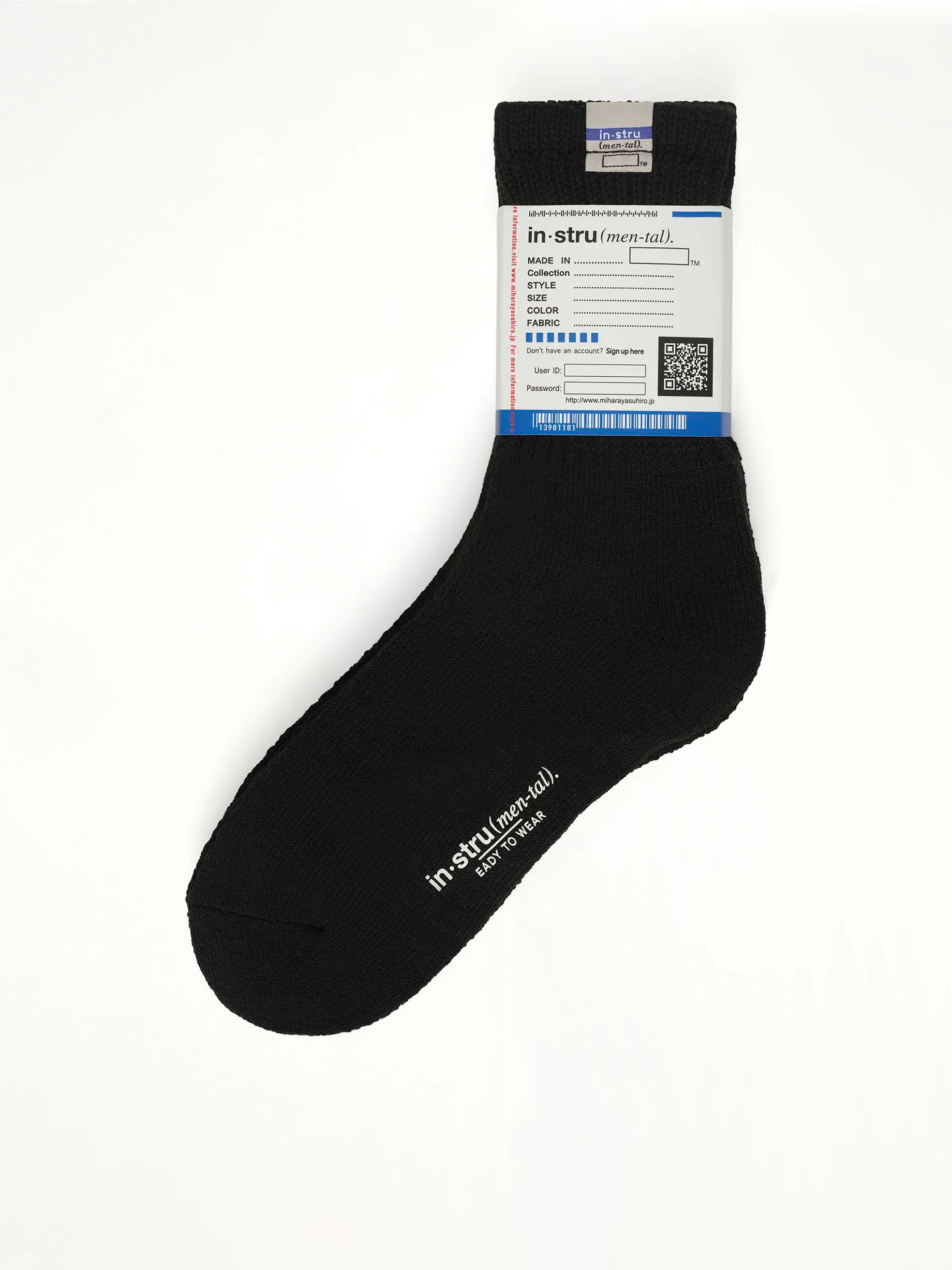 3 Pairs Socks in Black